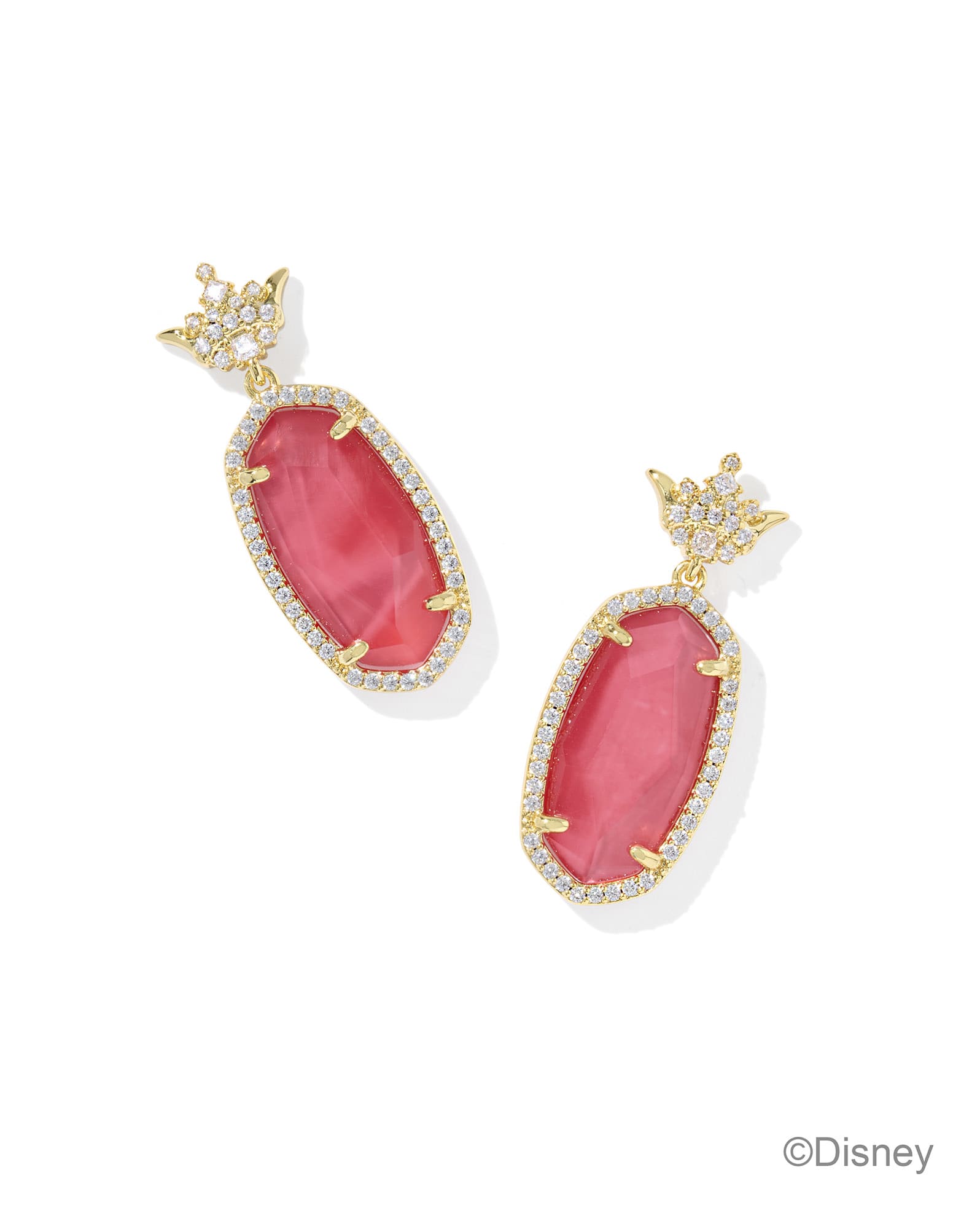 Disney | Kendra Scott Dana Princess Gold Drop Earrings