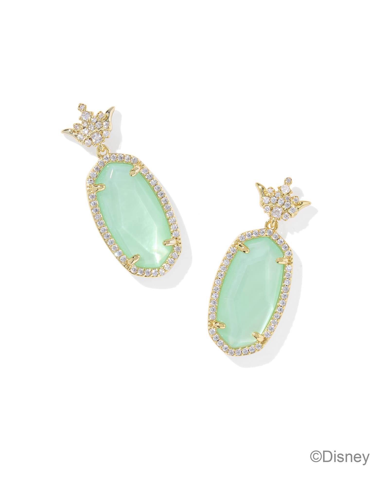 Disney | Kendra Scott Dana Princess Gold Drop Earrings