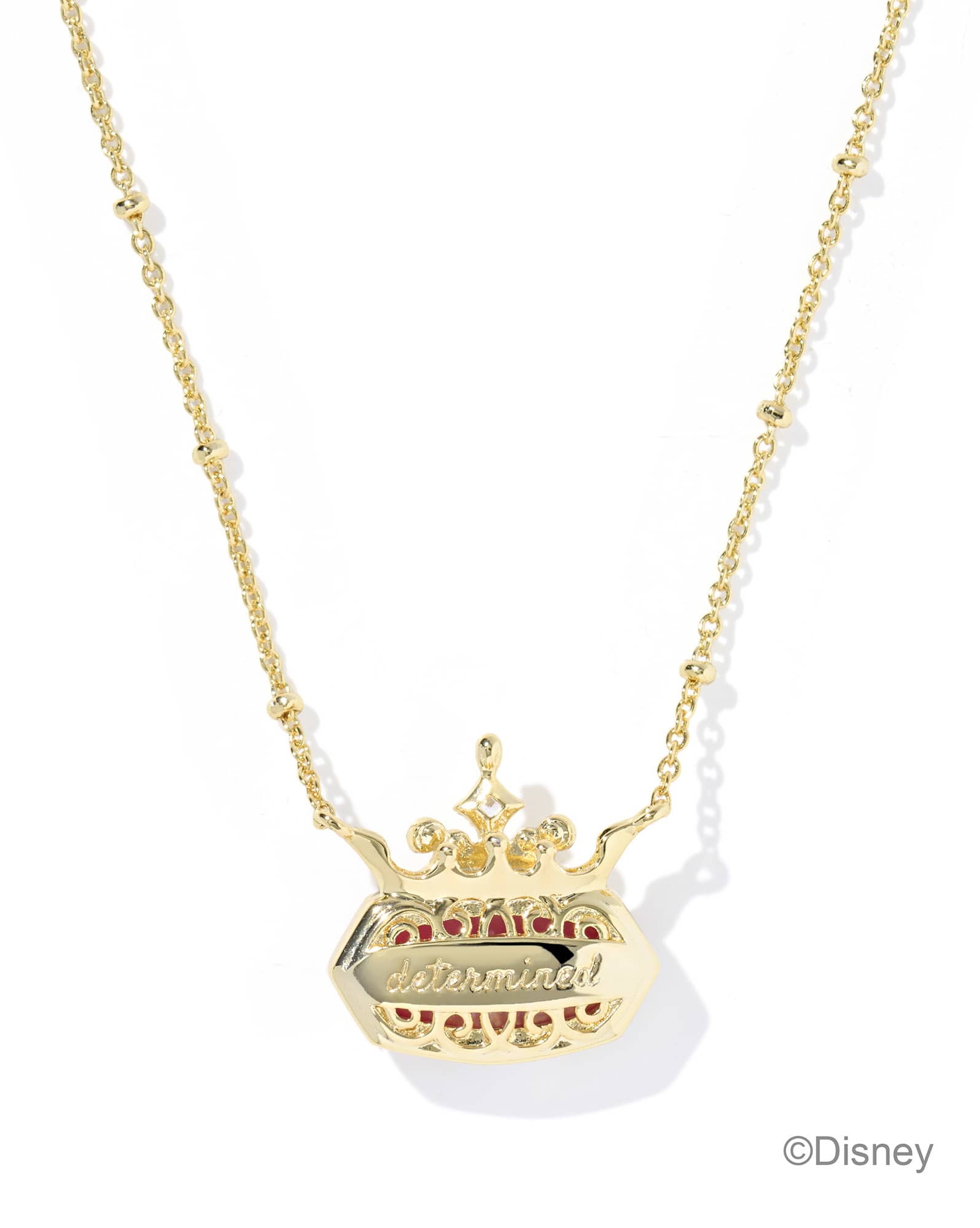 Disney | Kendra Scott Elisa Princess Gold Short Pendant Necklace