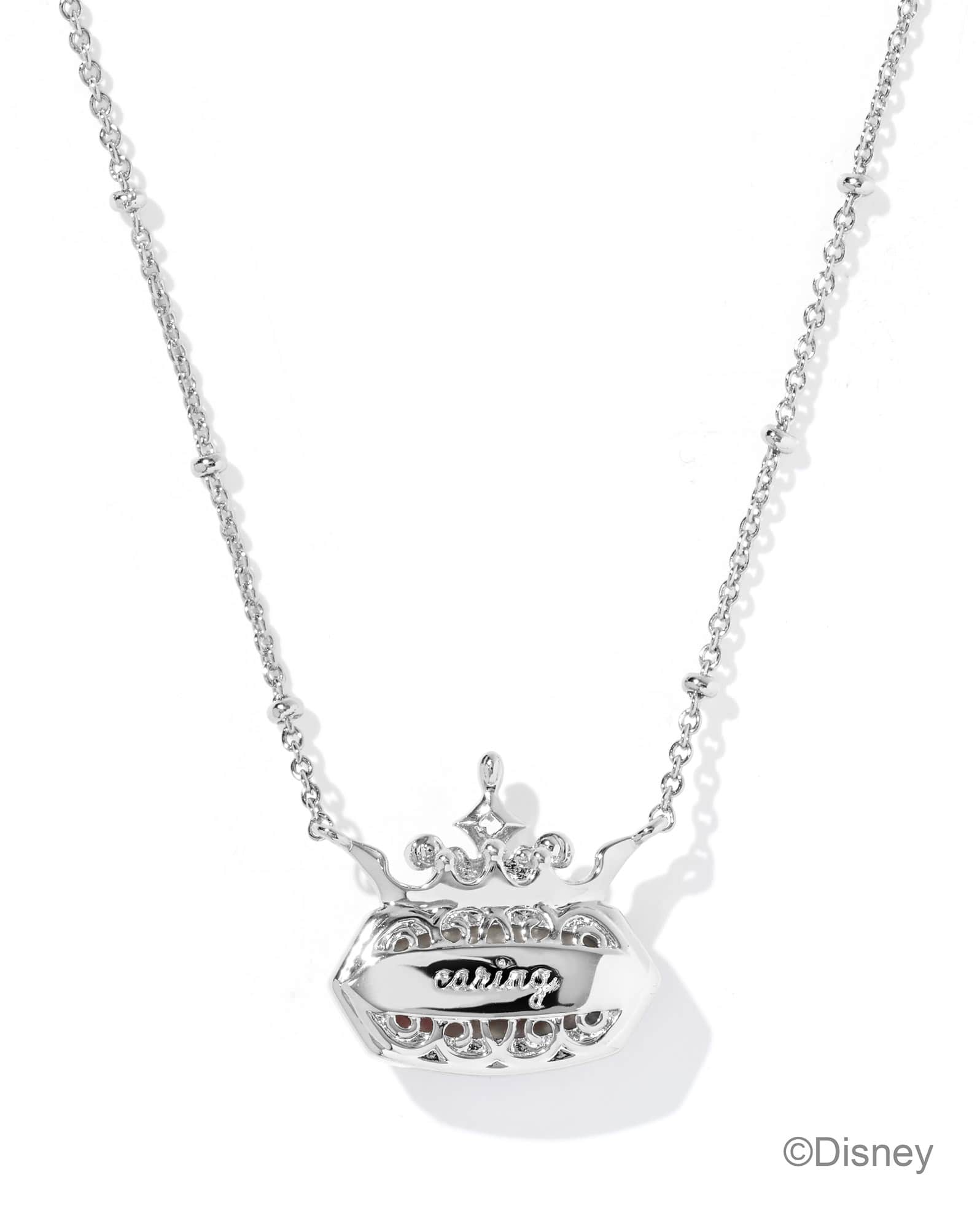 Disney | Kendra Scott Elisa Princess Silver Short Pendant Necklace