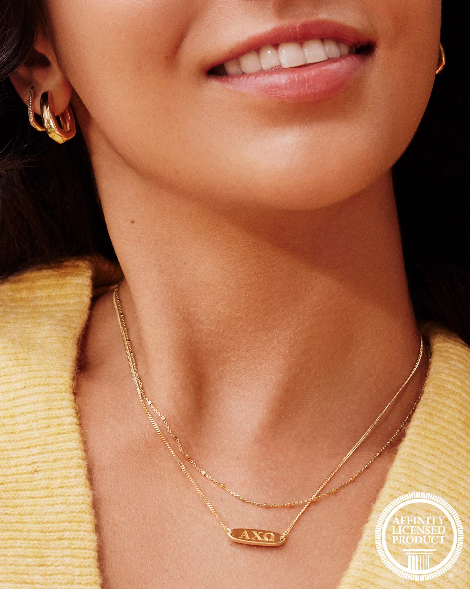 Zeta Tau Alpha Pendant Necklace