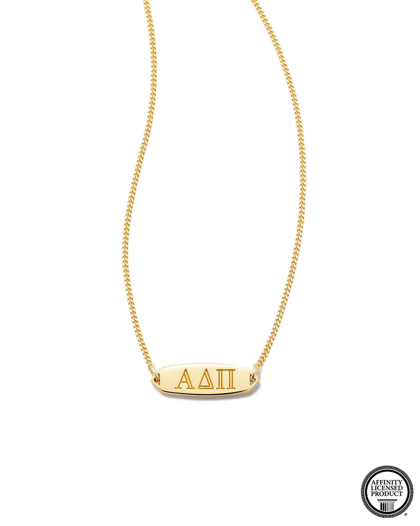 Alpha Delta Pi Pendant Necklace