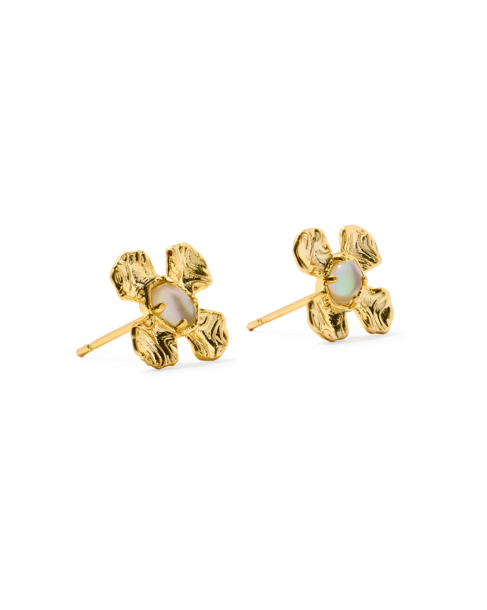 Leanne Gold Stud Earrings