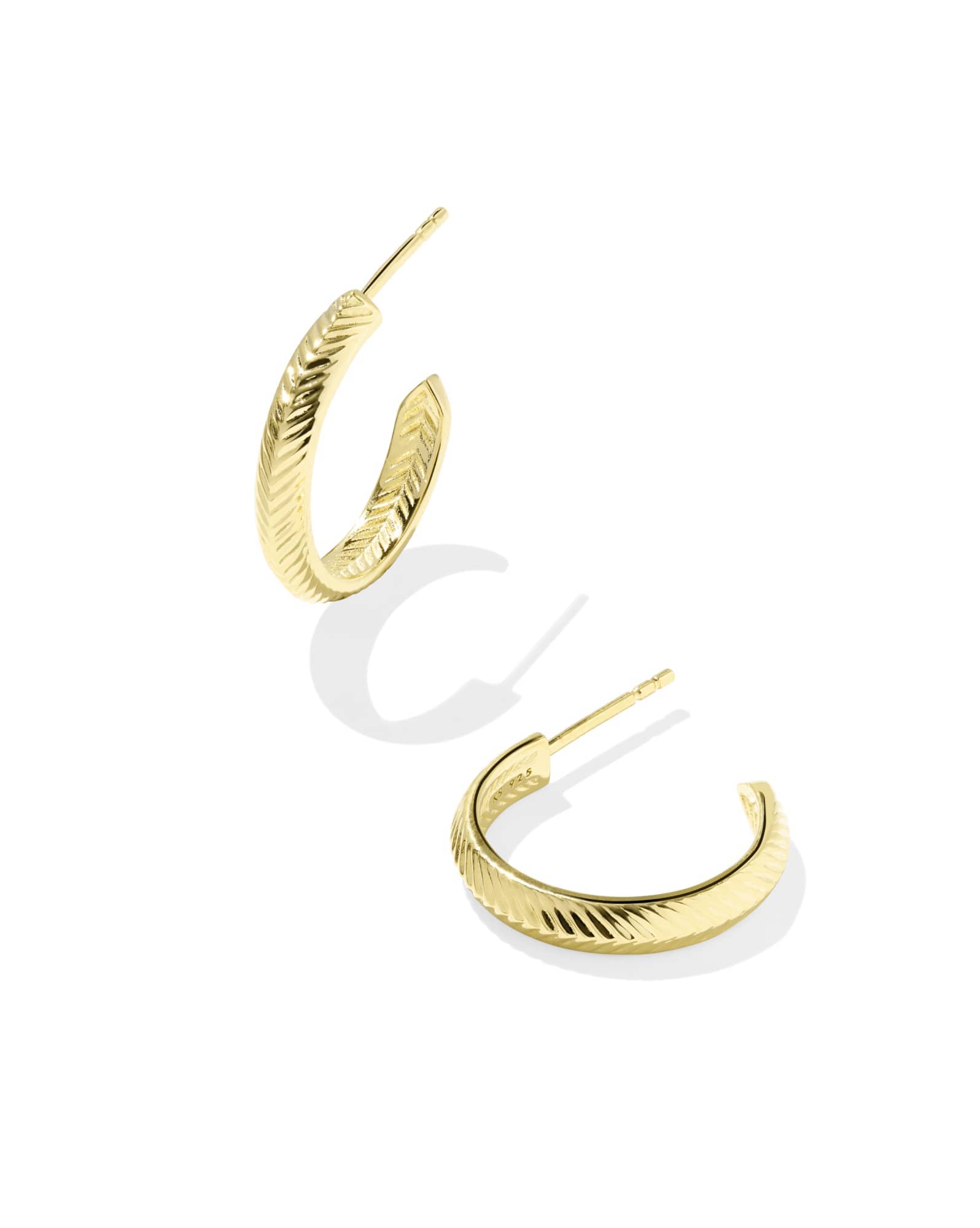 Miranda Convertible Mixed Metal Hoop Earrings
