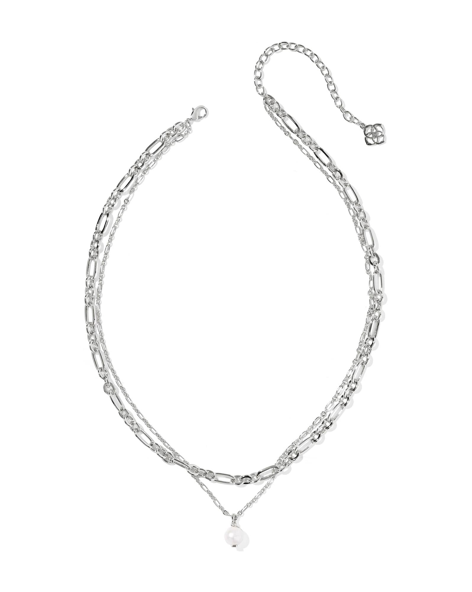 Ashton Silver Multi Strand Necklace