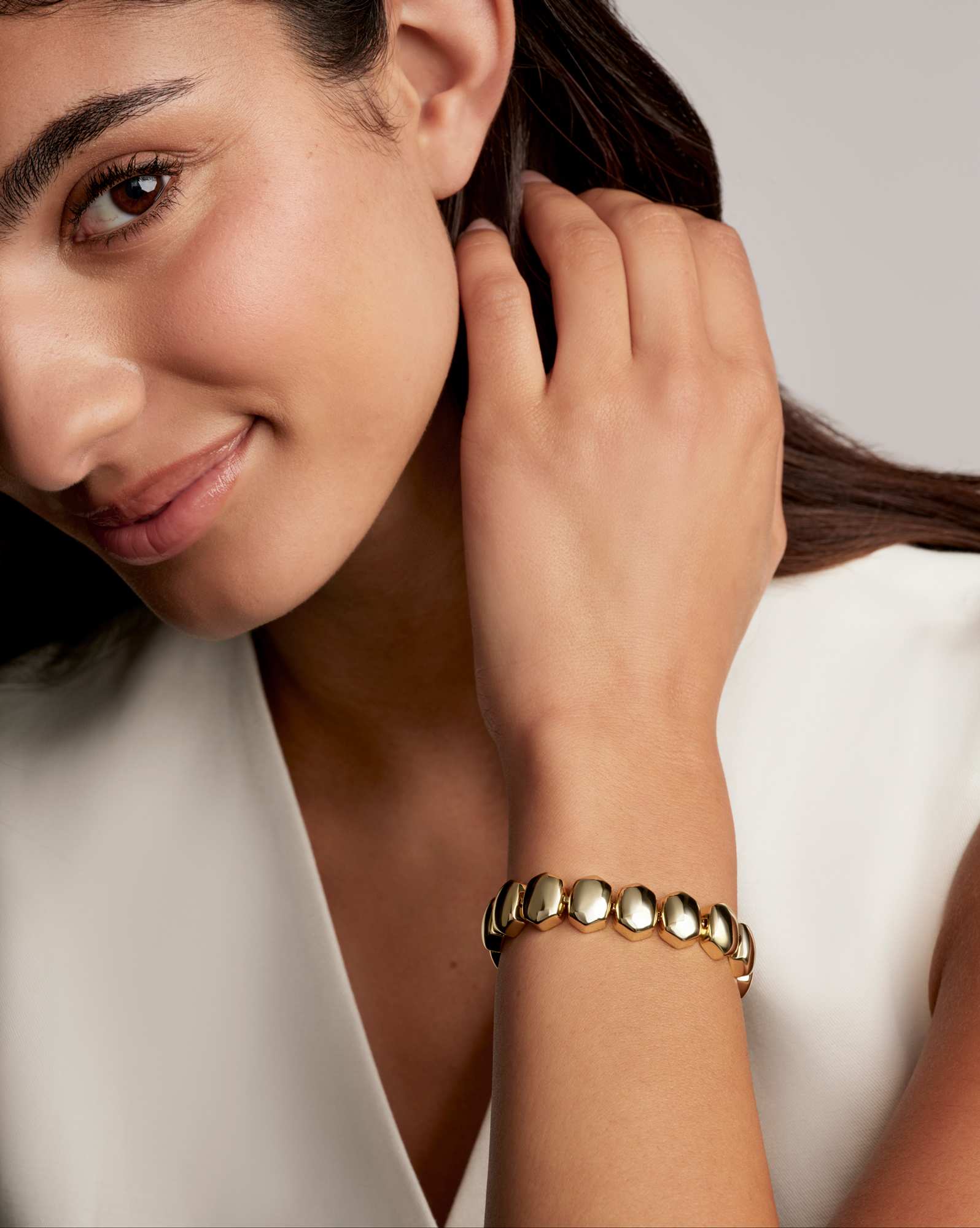 Kaitlin Gold Chain Bracelet