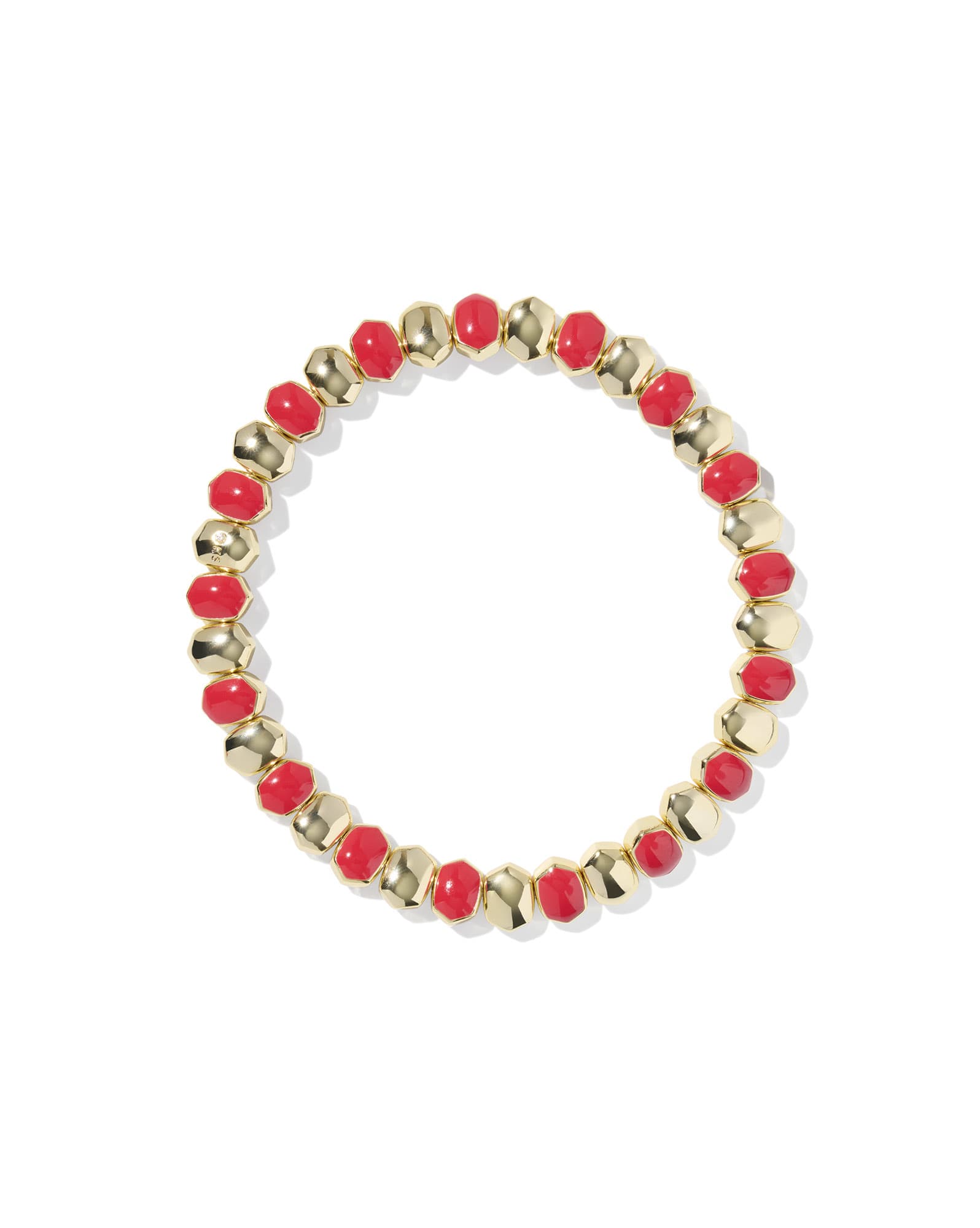 Daphne Enamel Gold Stretch Bracelet