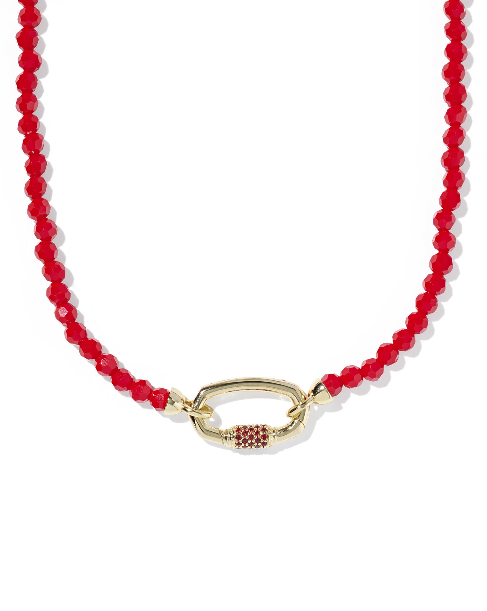 Emery Gold Beaded Strand Necklace