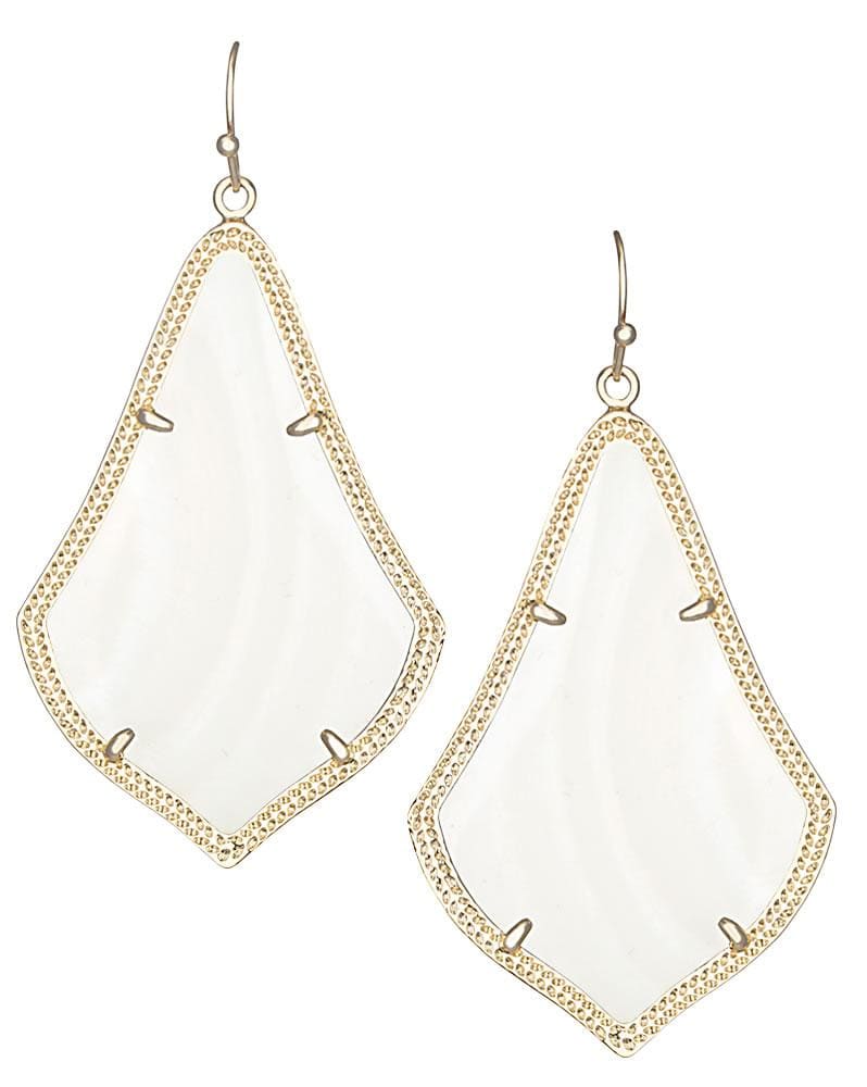 Alexandra Statement Earrings in Gold