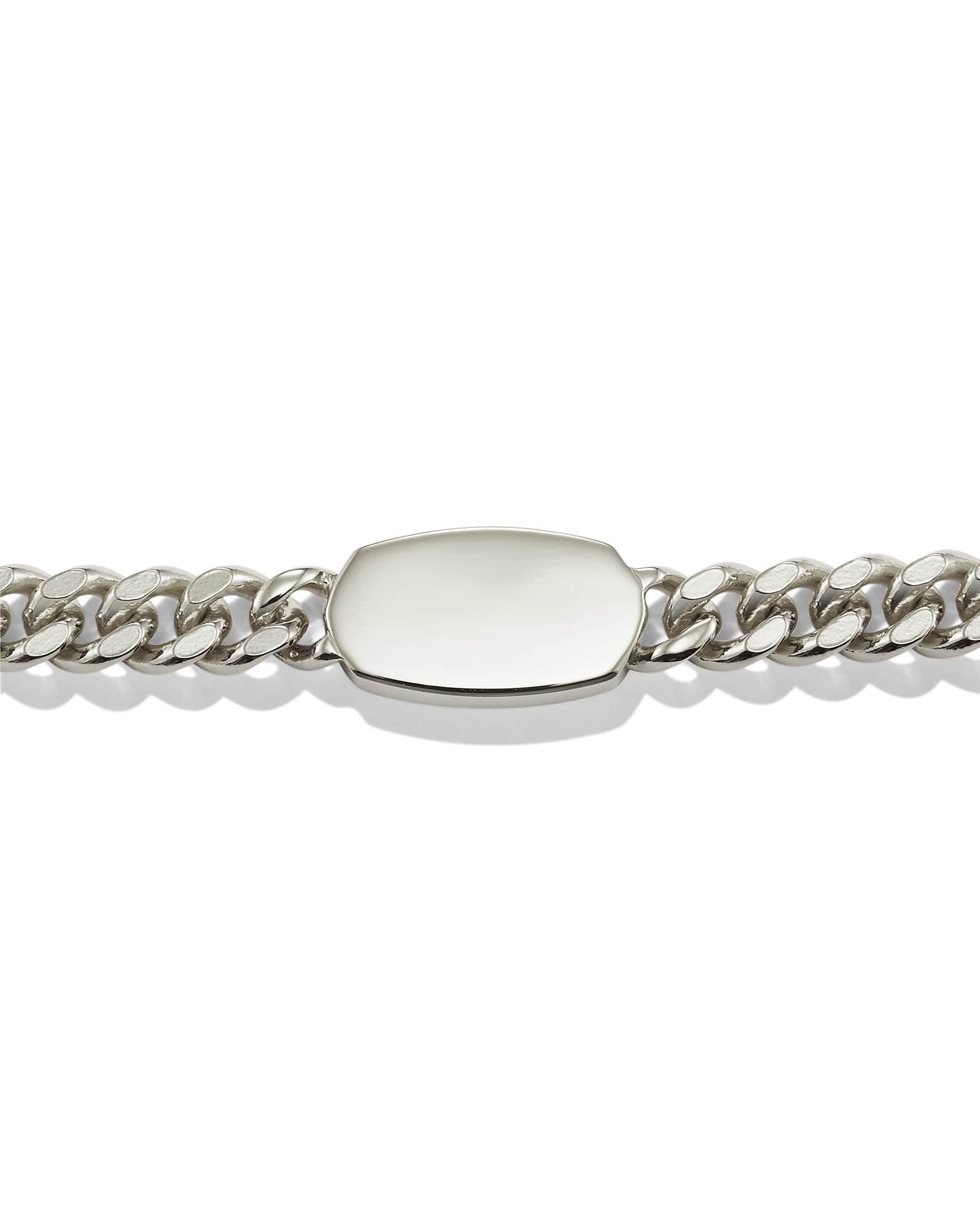 Elaina Curb Chain Bracelet in Sterling Silver