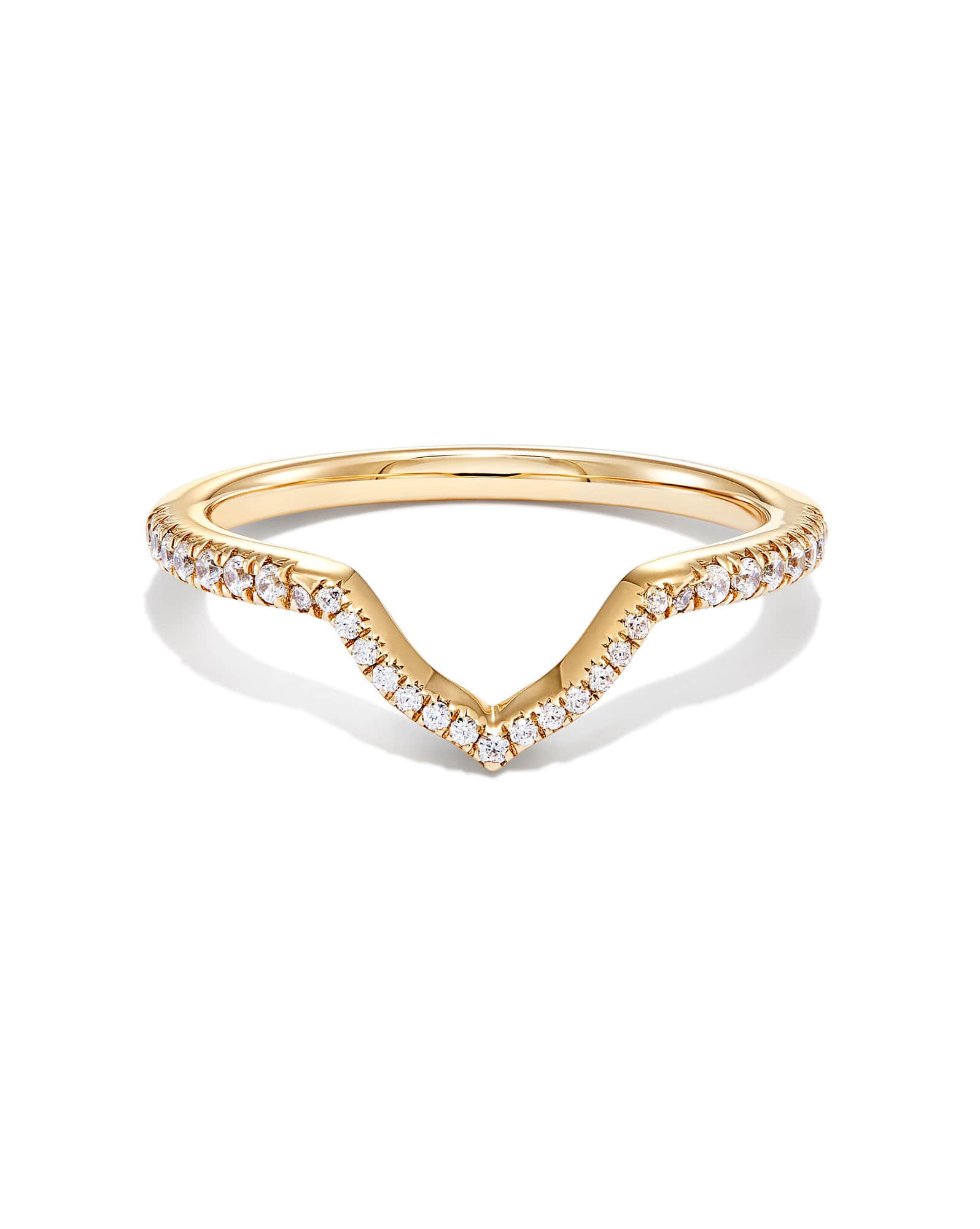 Signature Band Ring in 14k Yellow Gold