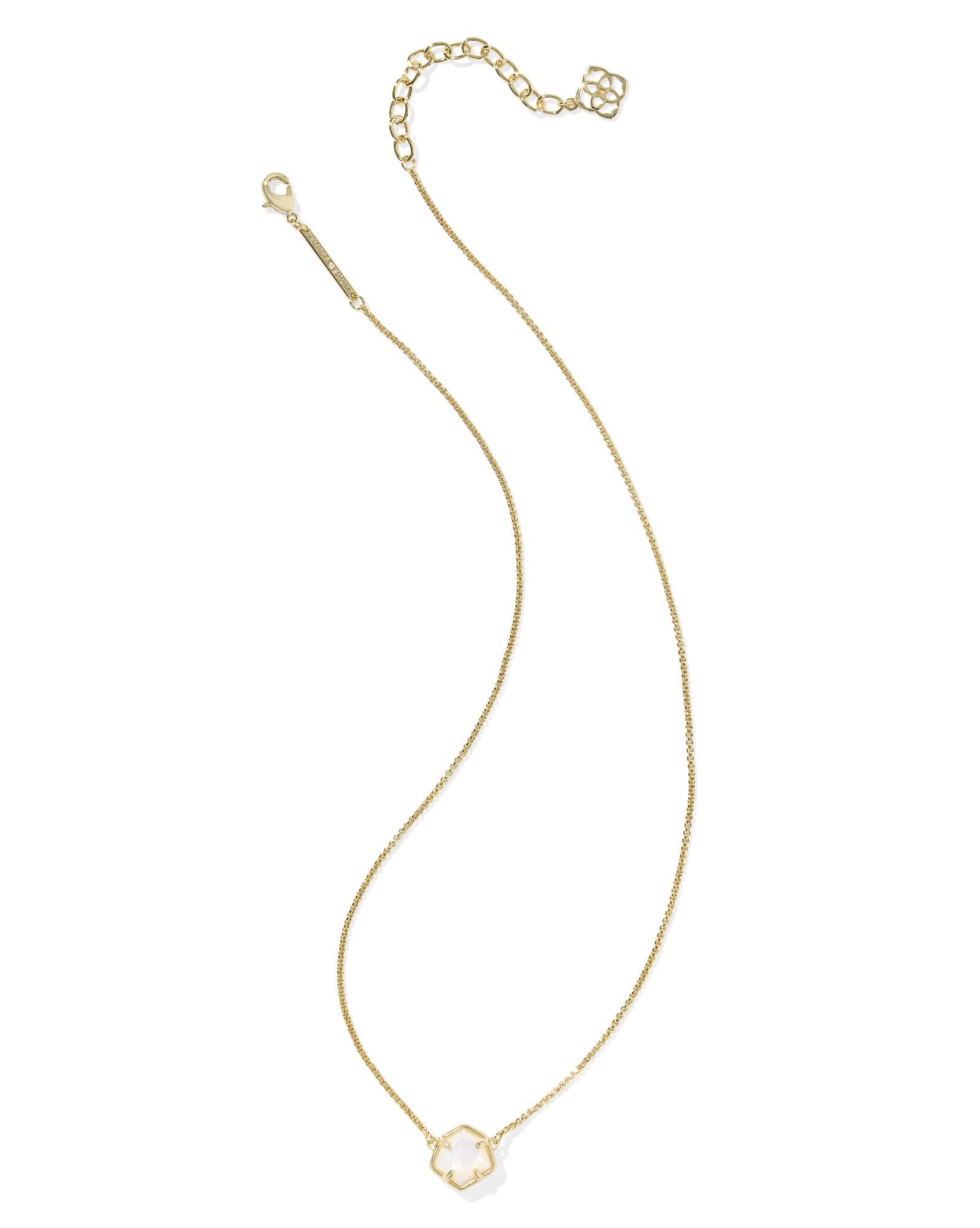 Jaxon Gold Short Pendant Necklace