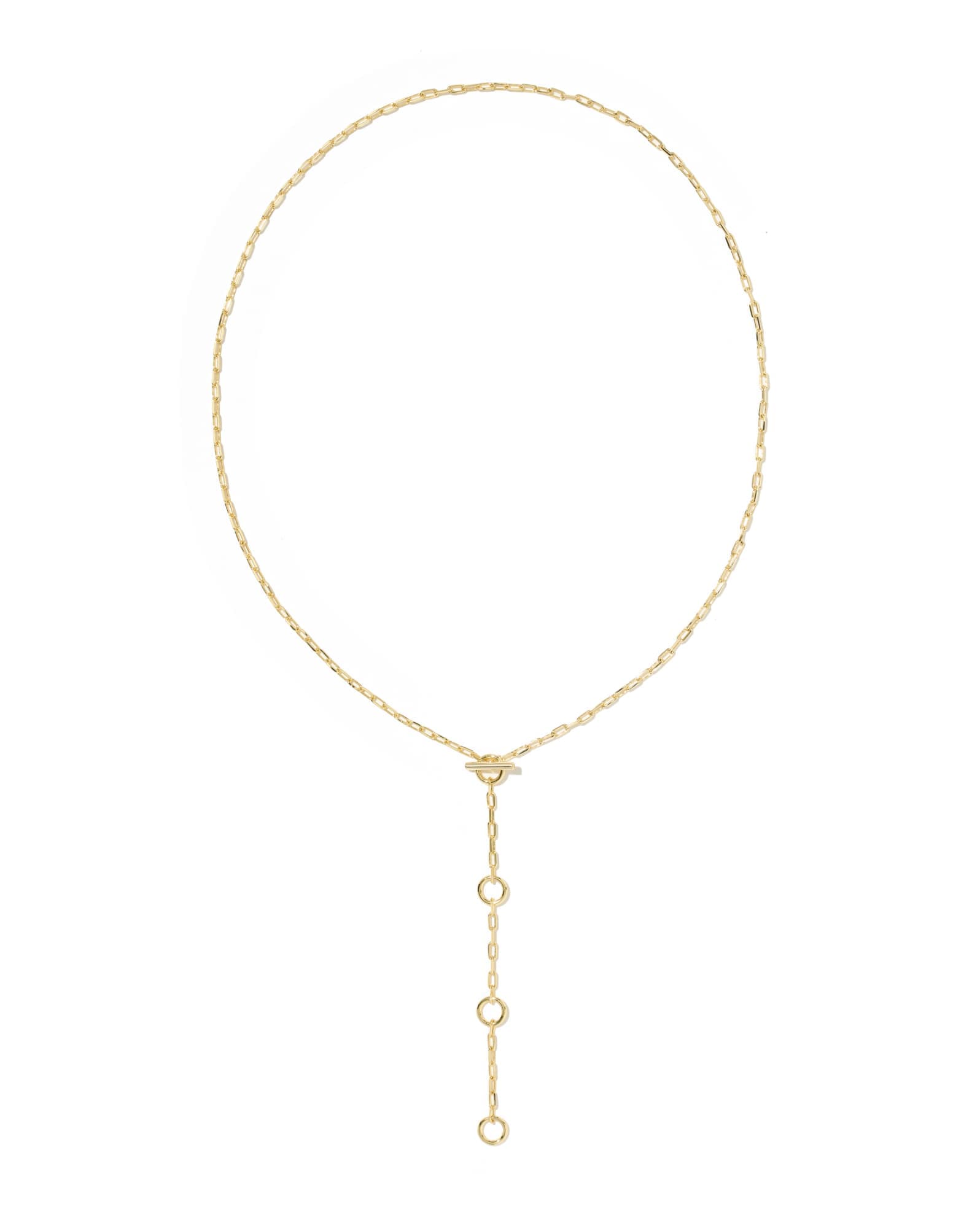 Andi Gold Y Necklace