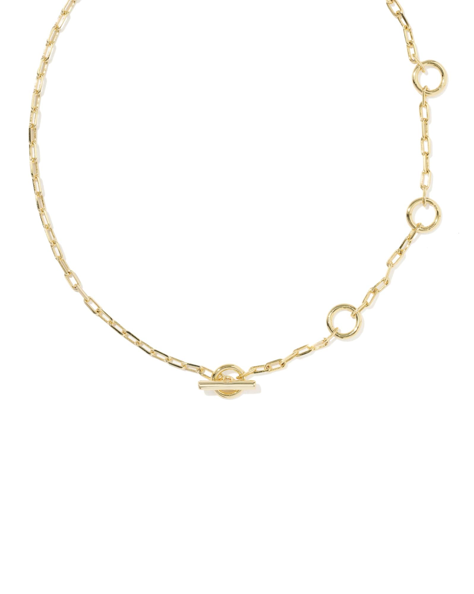 Andi Gold Y Necklace