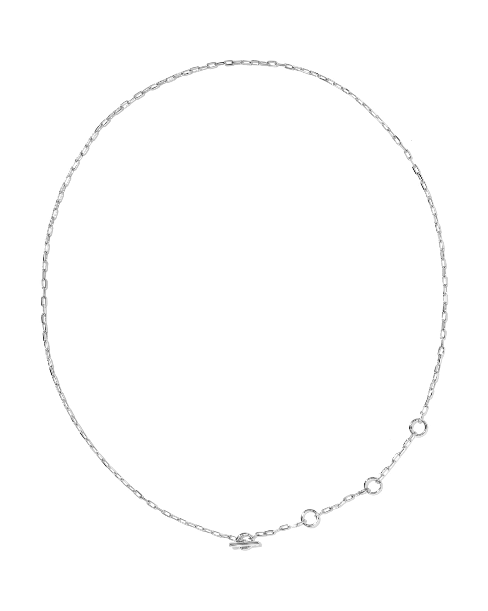 Andi Silver Y Necklace