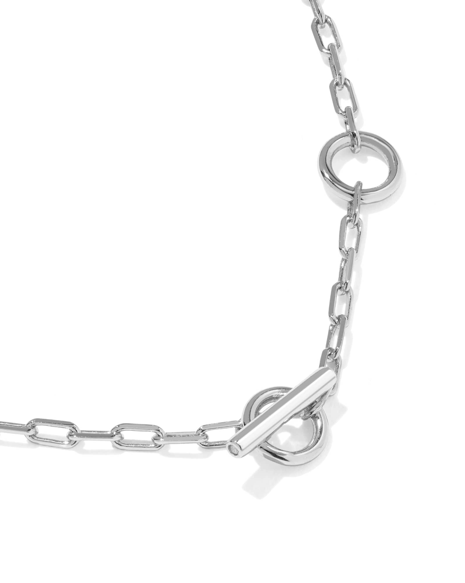Andi Silver Y Necklace
