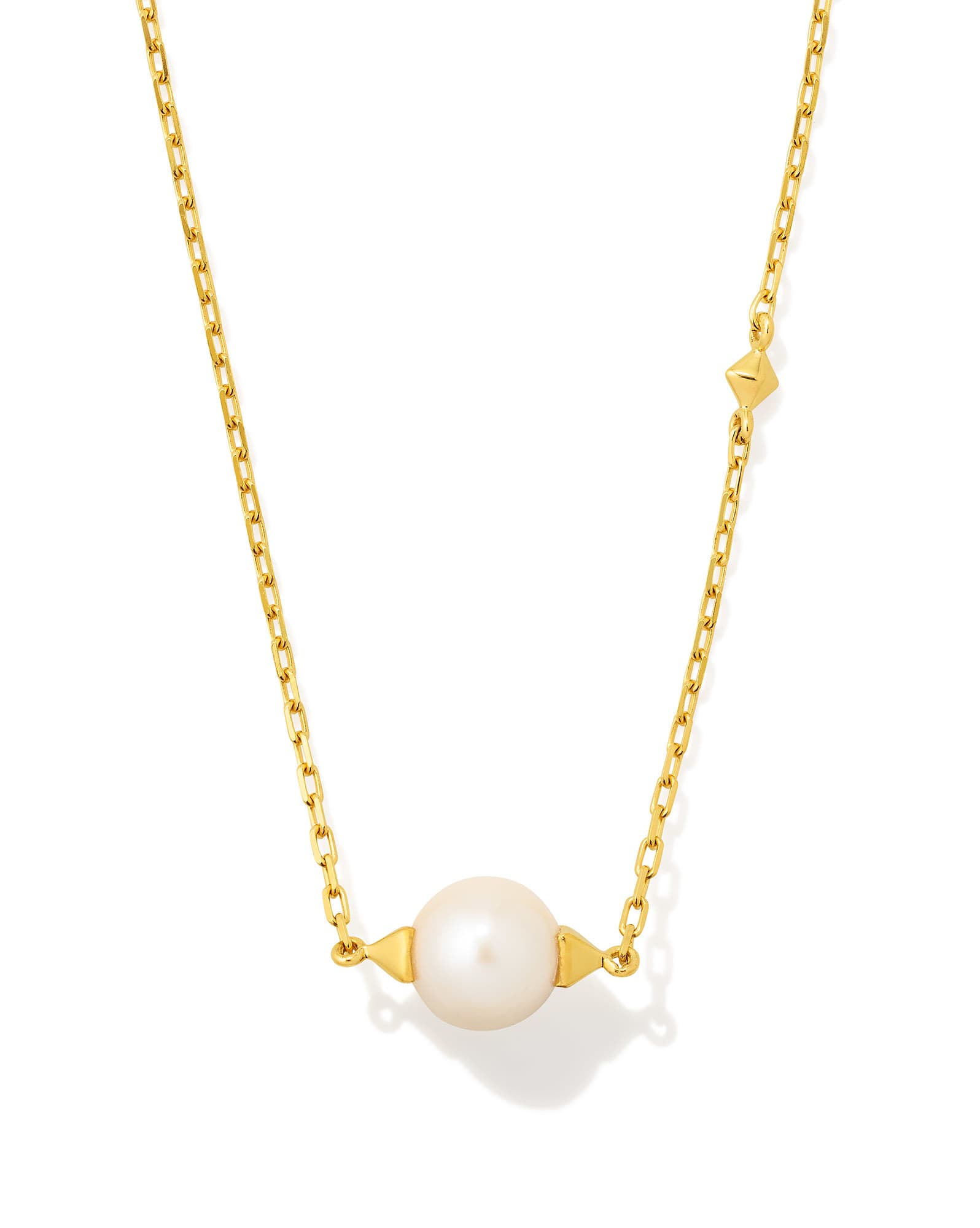 Emmaline 18k Gold Vermeil Pendant Necklace in Freshwater Cultured Pearl