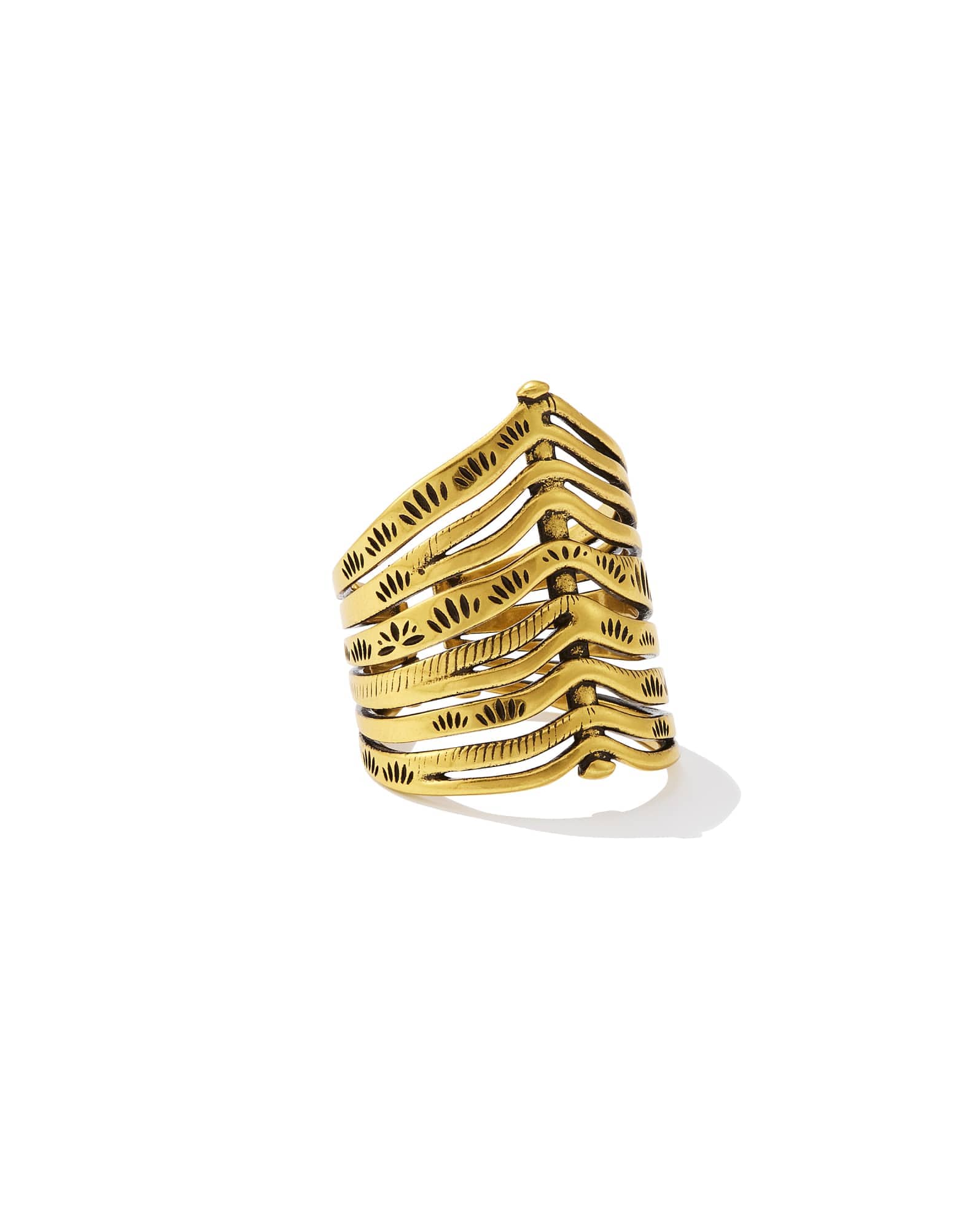 Calliope Vintage Gold Band Ring