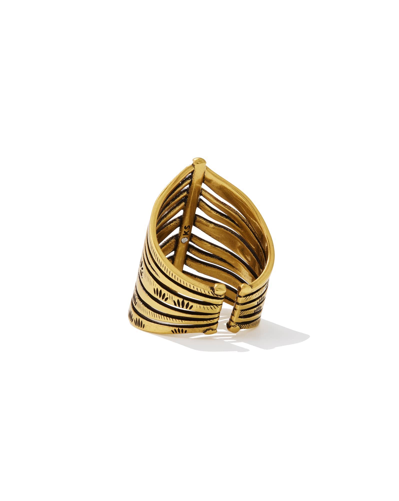 Calliope Vintage Gold Band Ring
