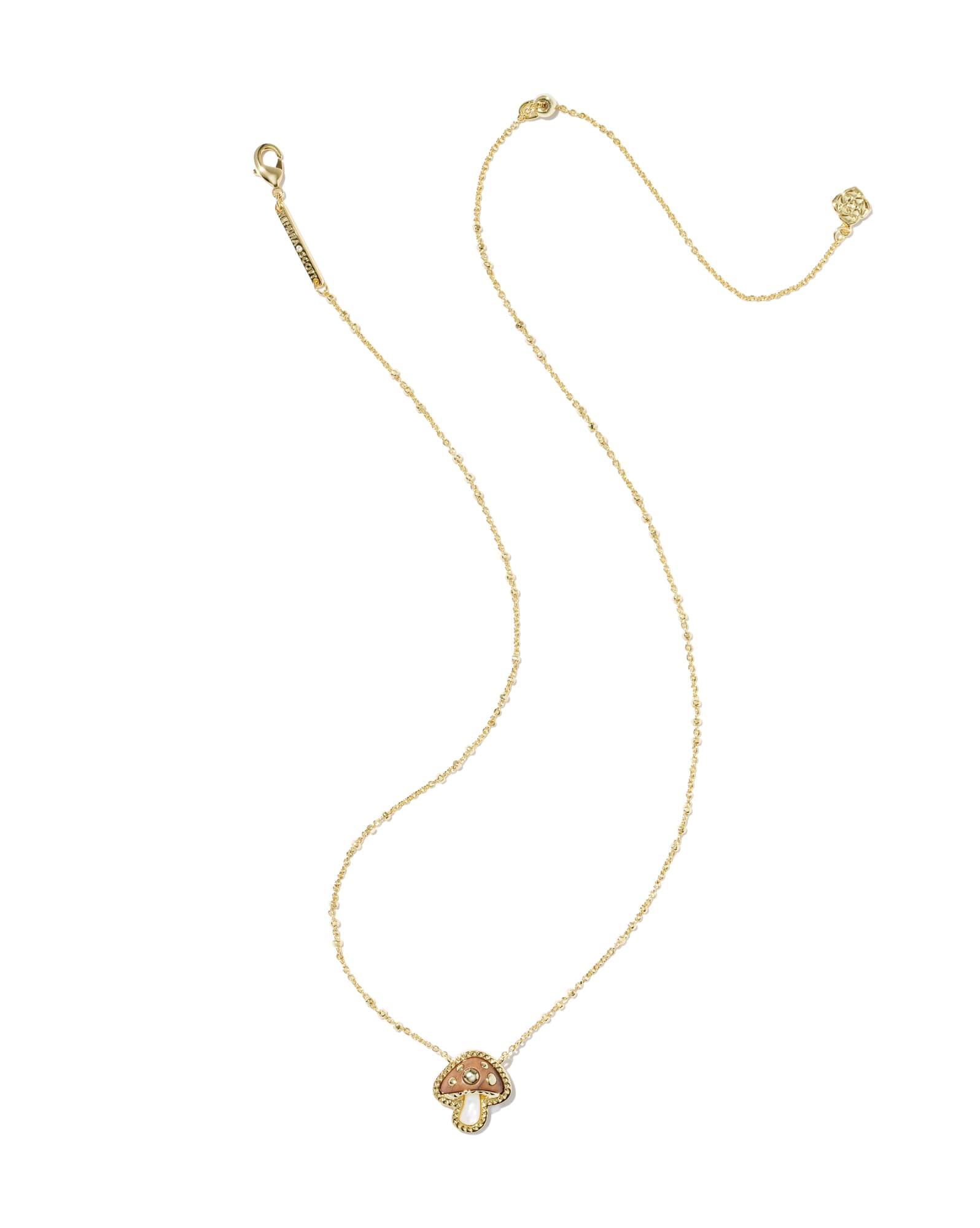 Mushroom Short Pendant Necklace