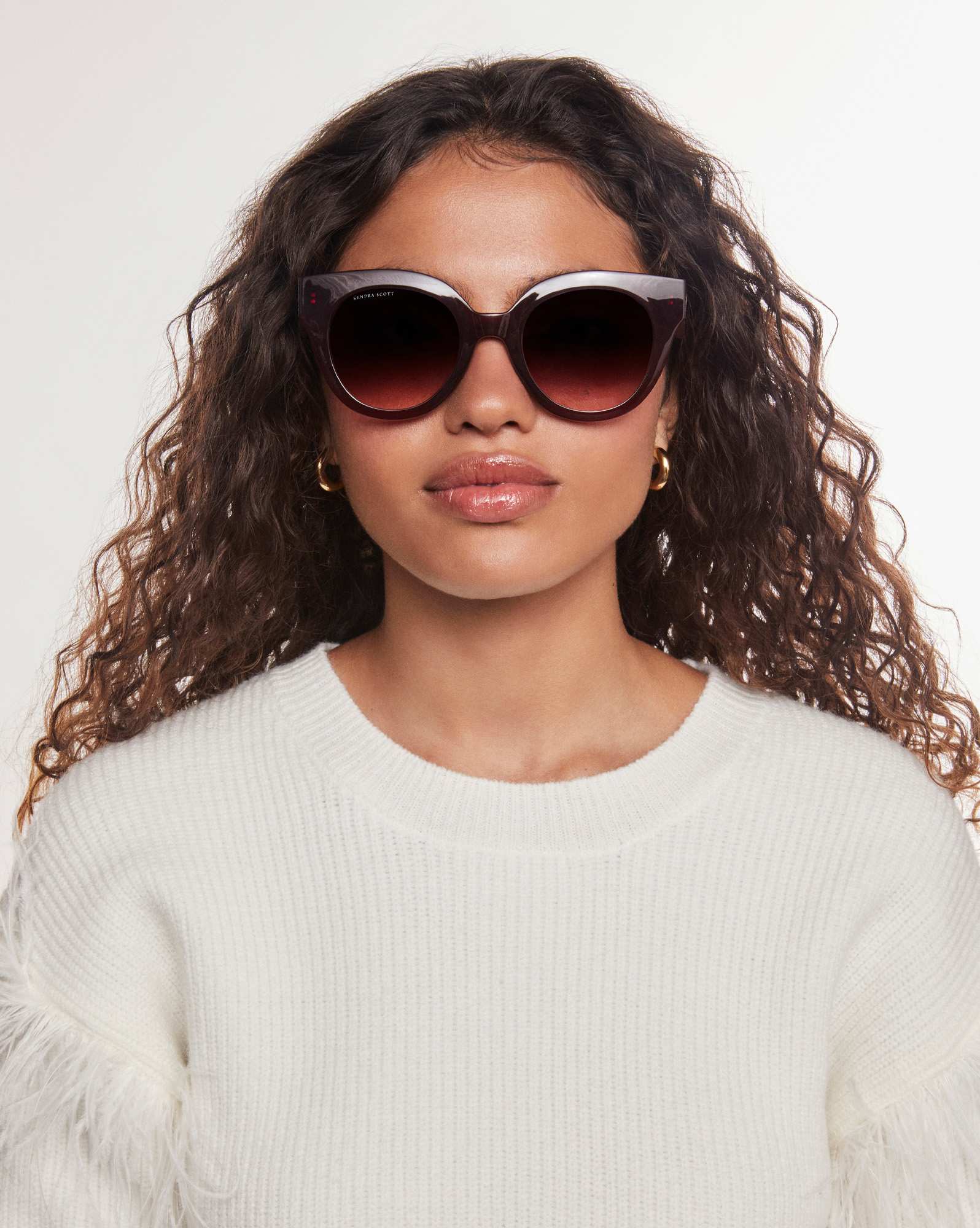 Amber Filigree Sunglasses