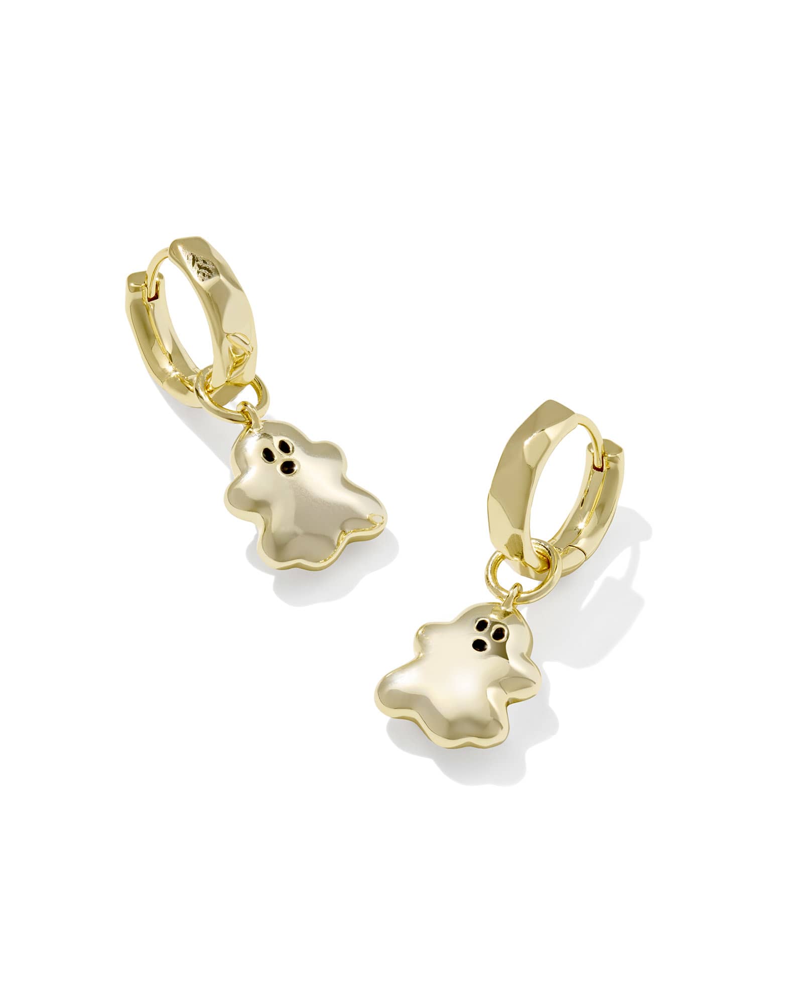Ghost Gold Convertible Huggie Earrings