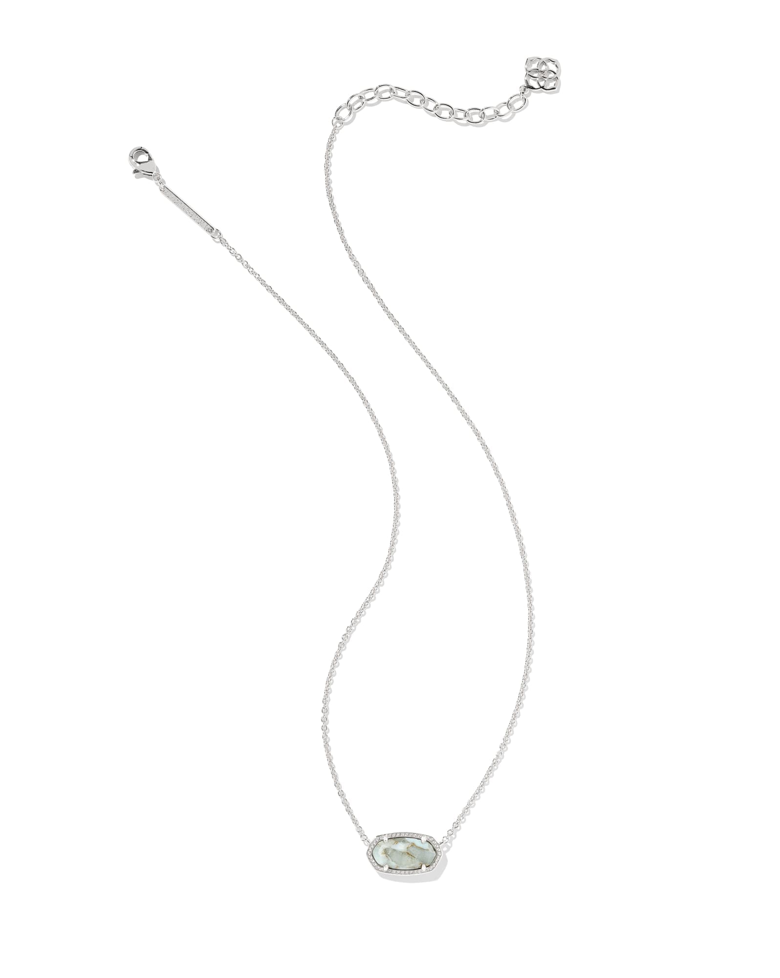 Elisa Silver Pendant Necklace