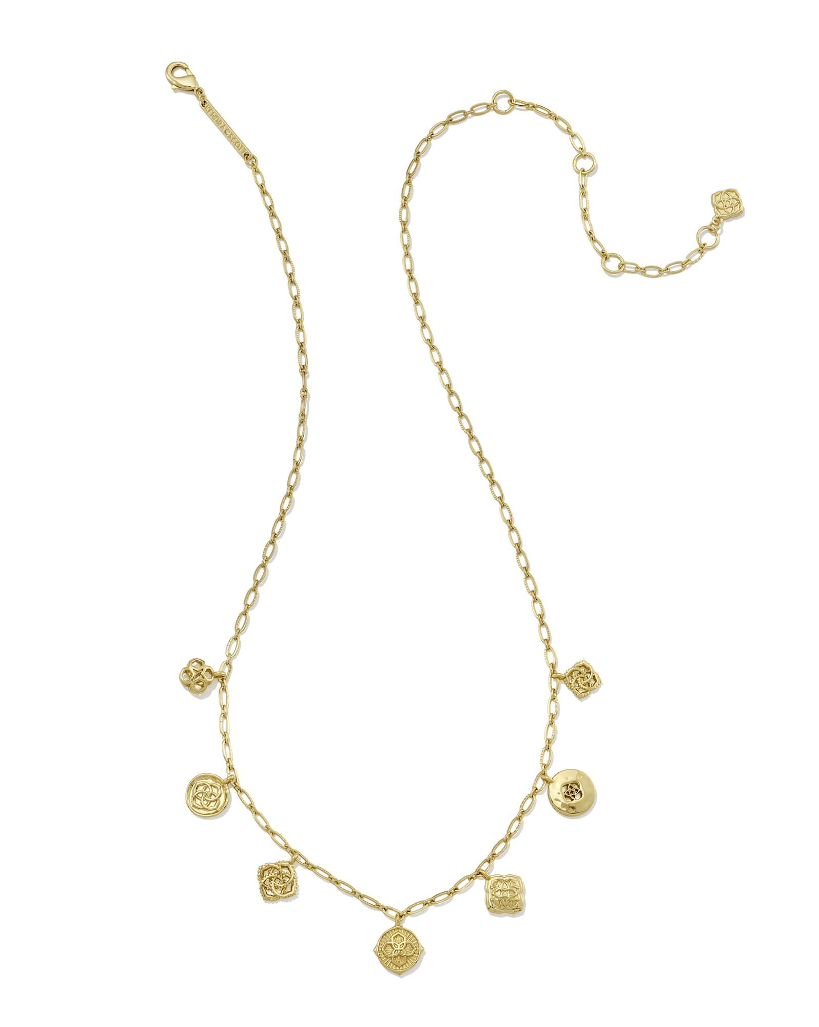 Dira Gold Charm Necklace