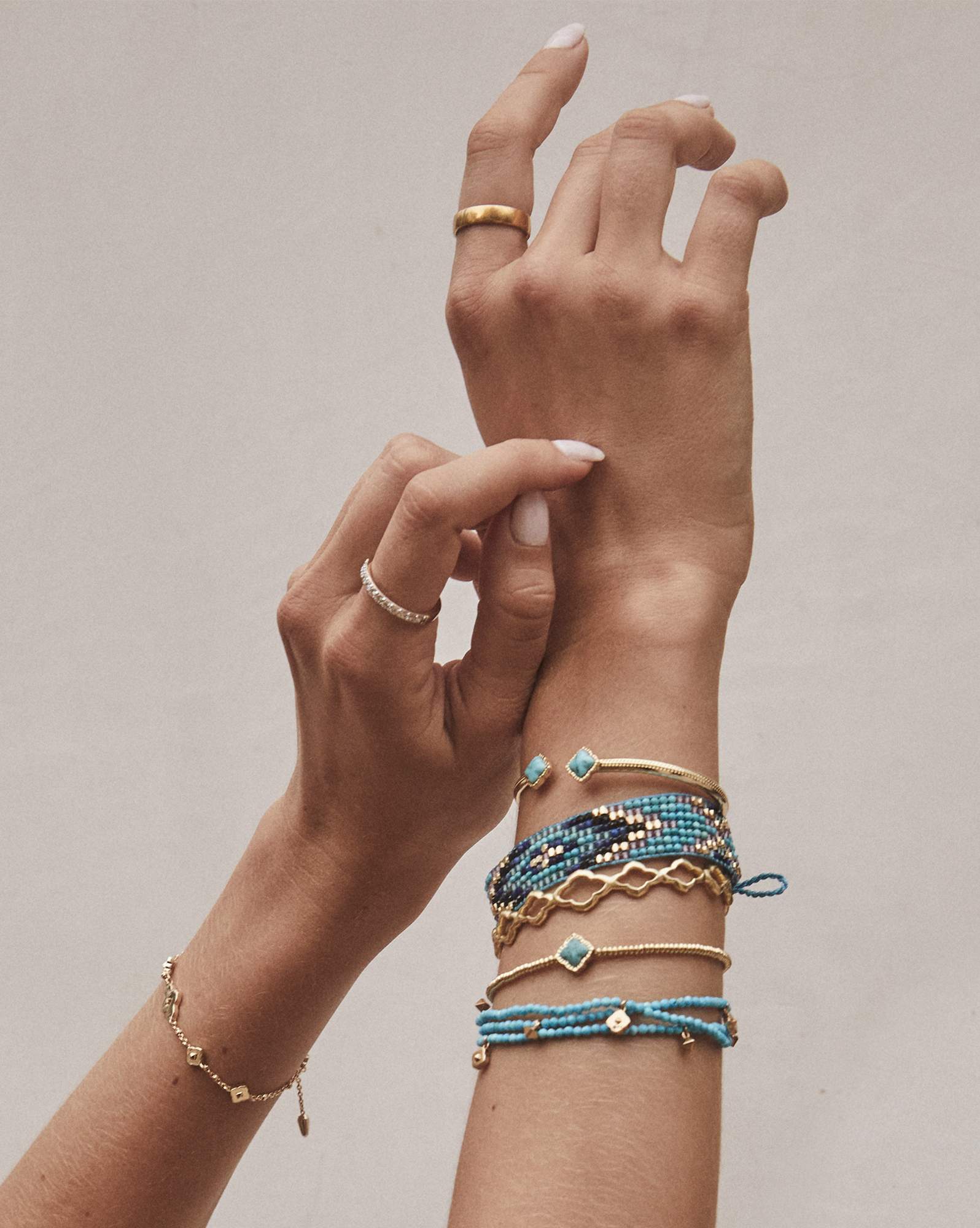 Abbie Cuff Bracelet in Silver