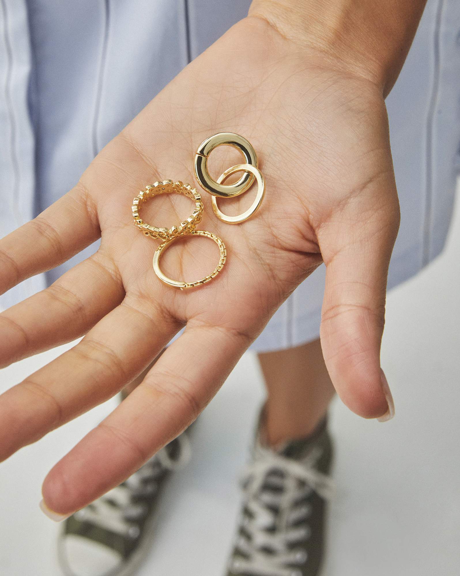 Maren Convertible Hoop Earrings