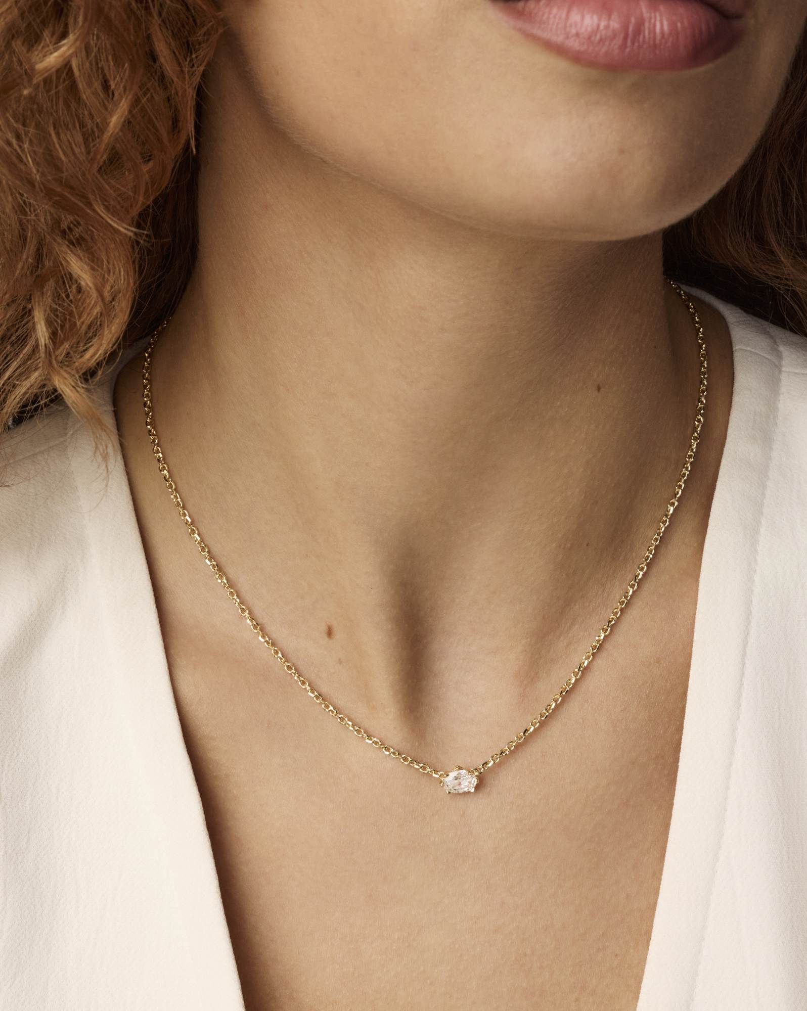 Cailin Pendant Necklace in Gold