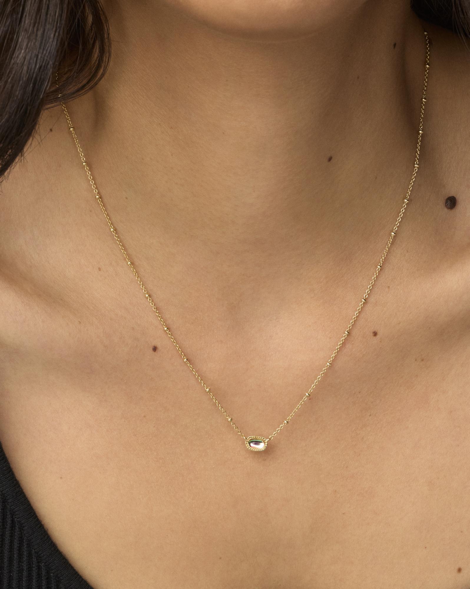 Mini Elisa Satellite Short Pendant Necklace