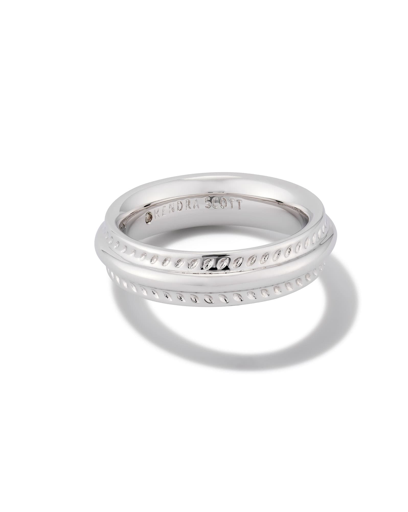 Merritt Band Ring in Silver