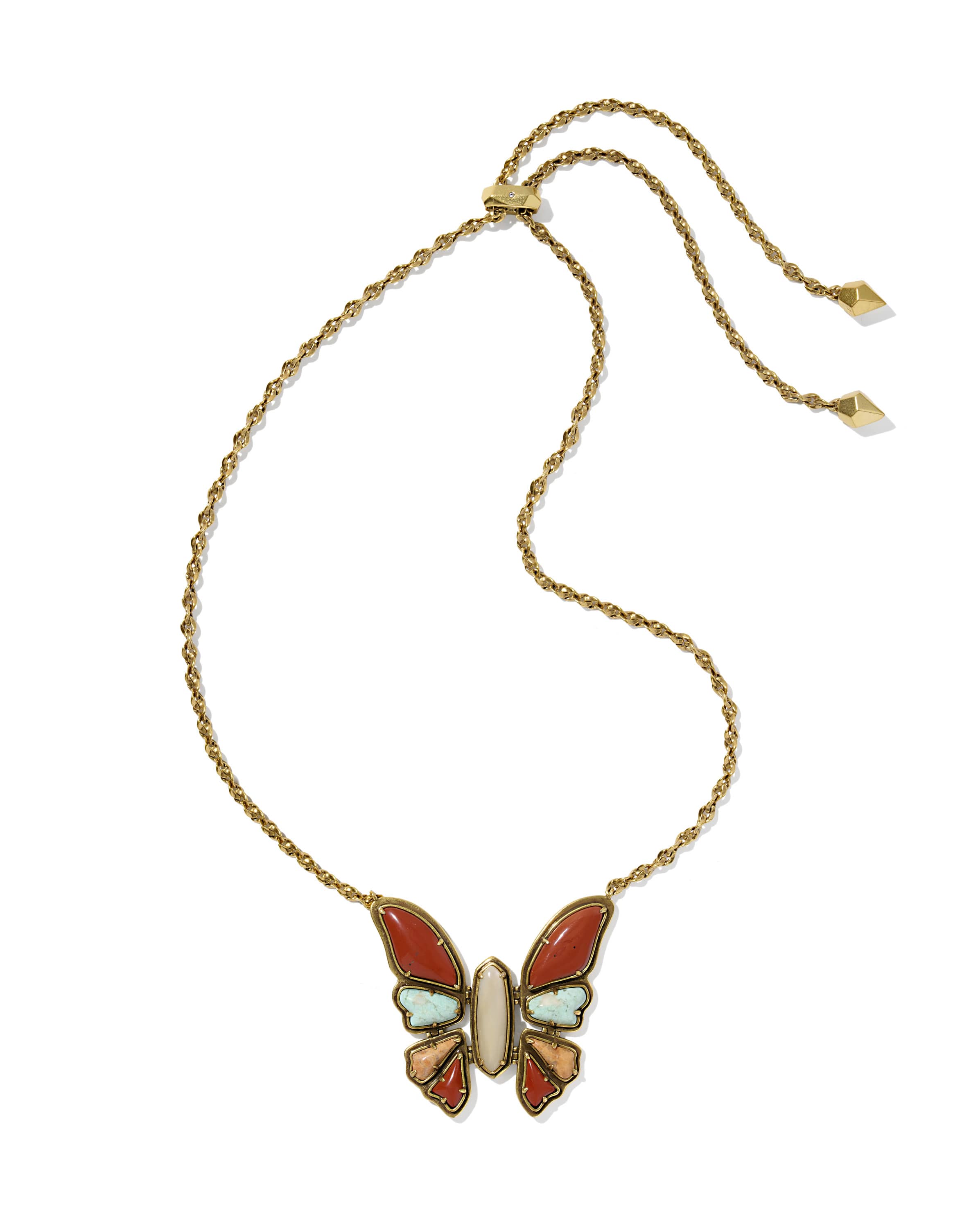 Ember Butterfly Statement Necklace