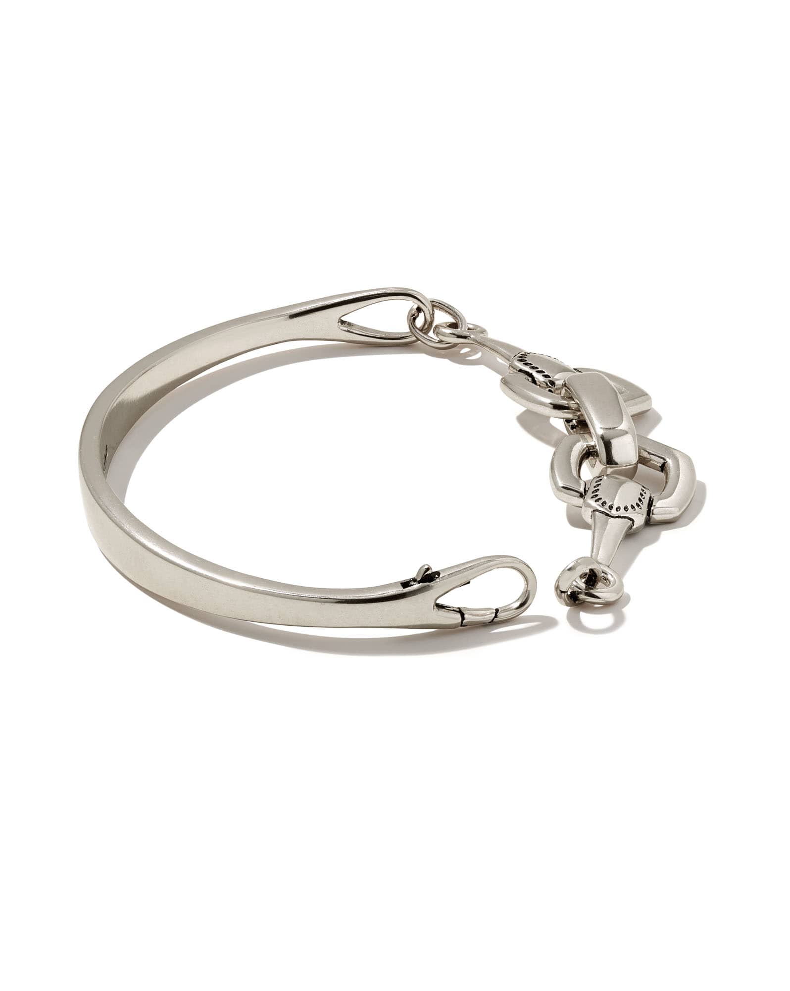 Beau Link Bracelet in Vintage Silver