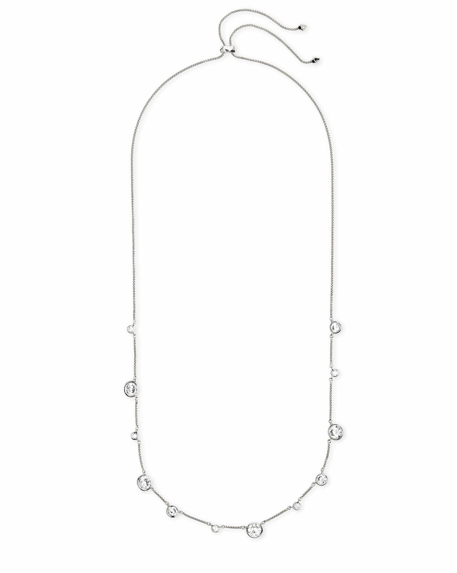 Clementine Choker Necklace in Silver