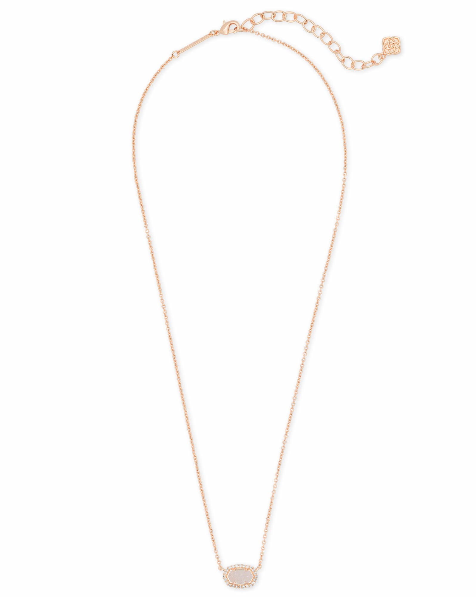 Chelsea Pendant Necklace in Rose Gold