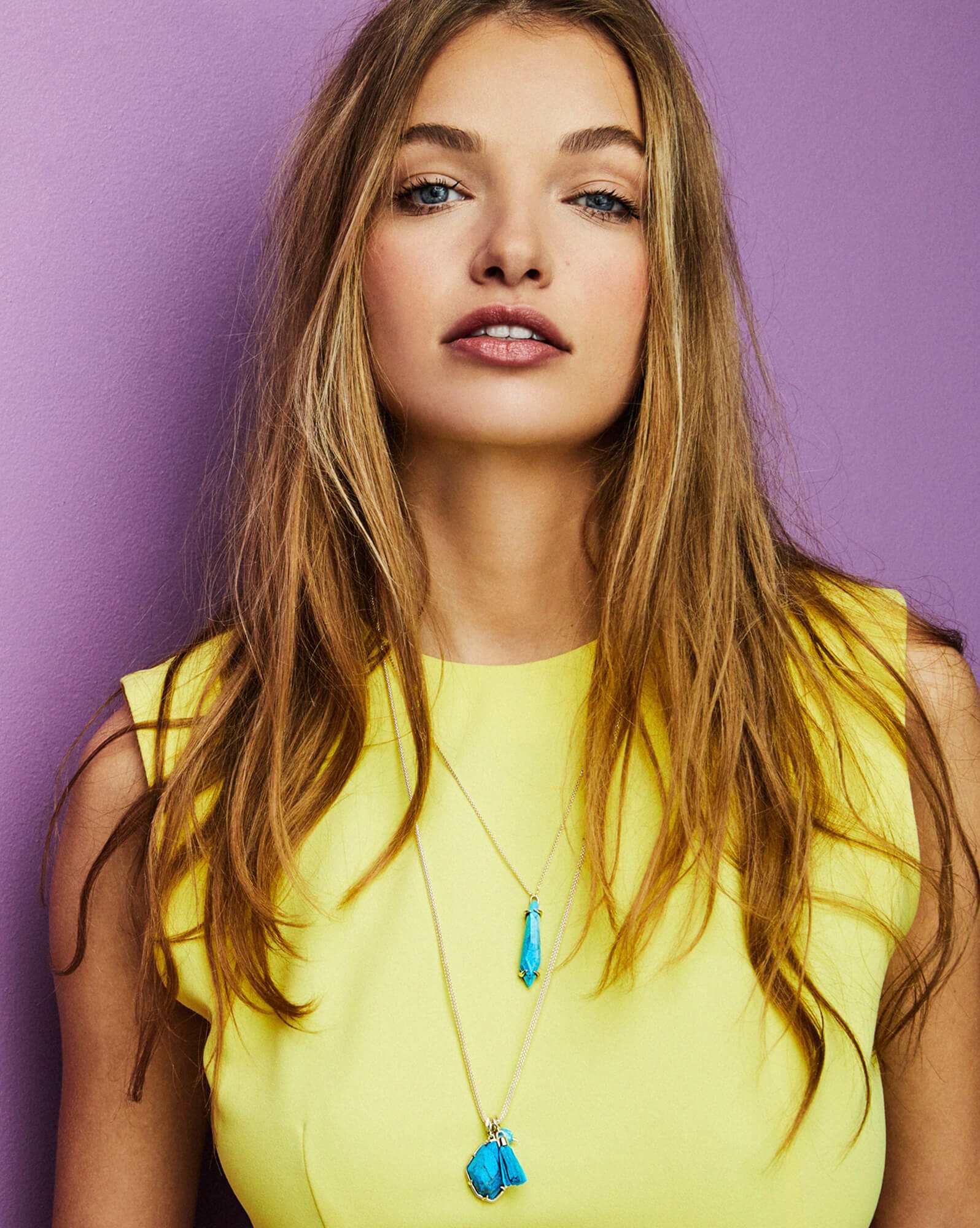 Hailey Long Pendant Necklace