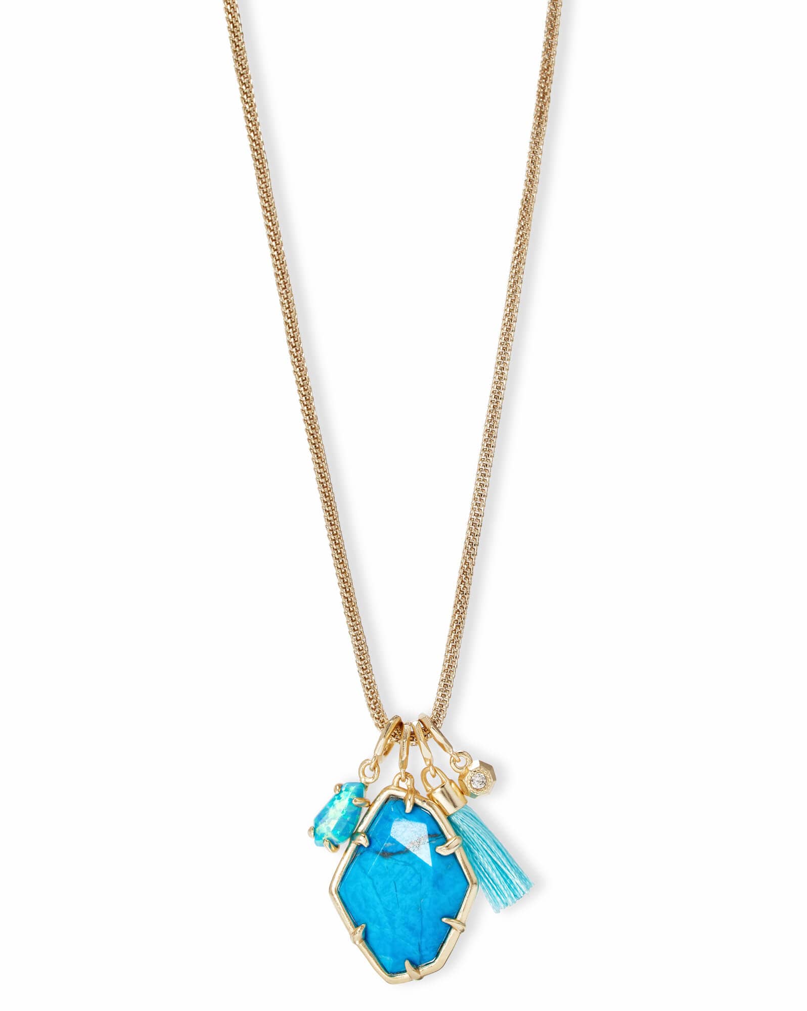 Hailey Long Pendant Necklace