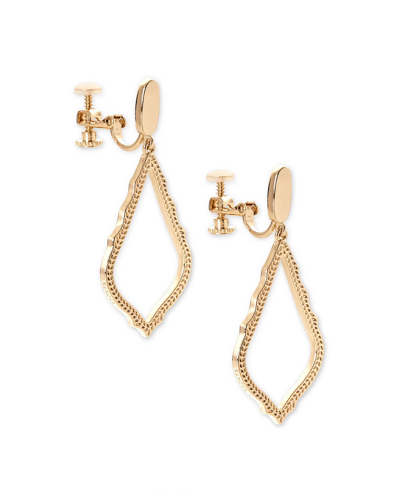 Sophia Clip-On Drop Earrings