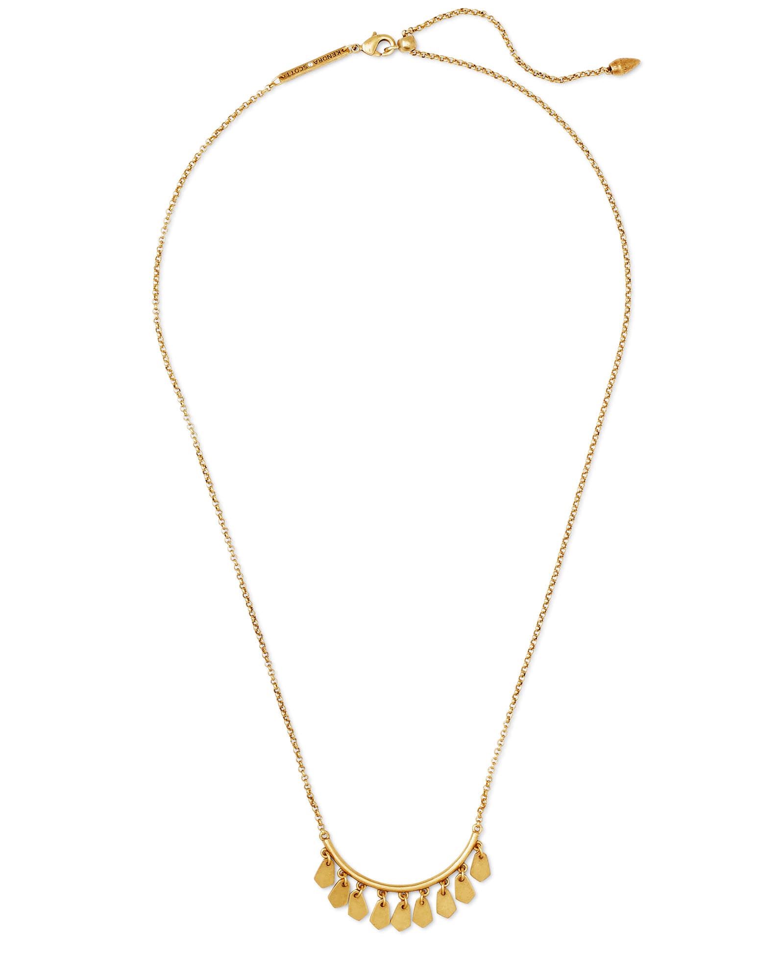 SYDNEY SHRT PNDNT NCK VIN GLD METAL