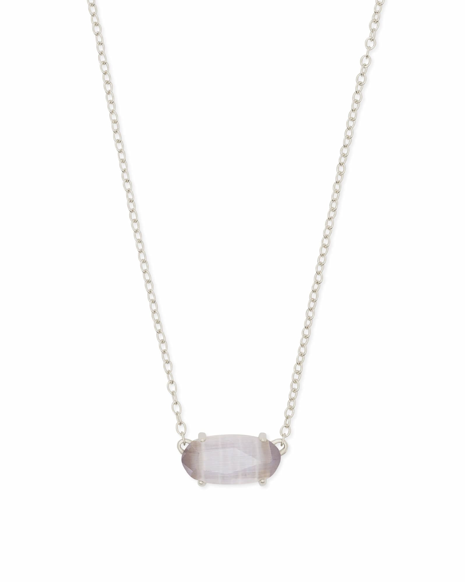 Ever Pendant Necklace in Silver