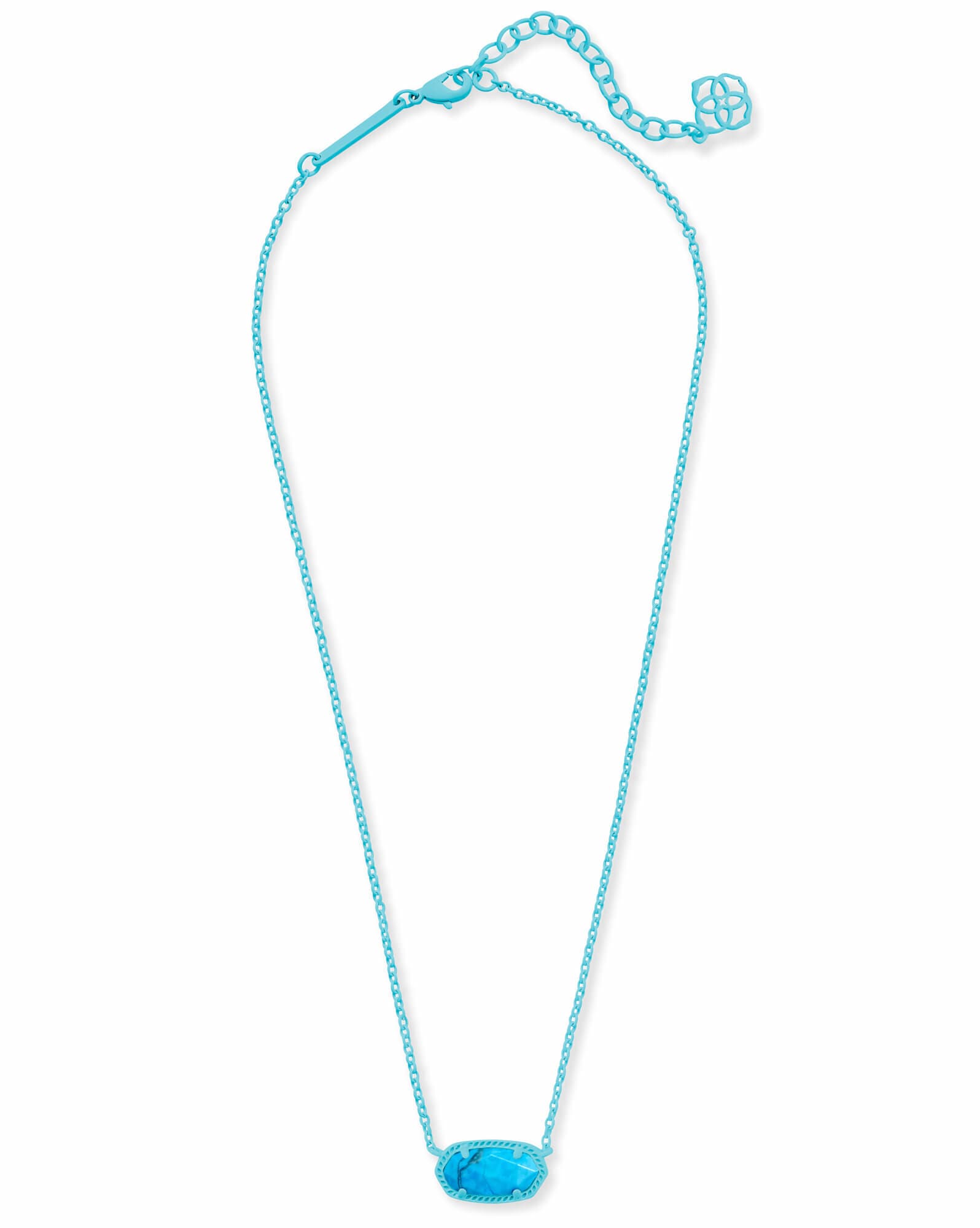 Elisa Matte Pendant Necklace