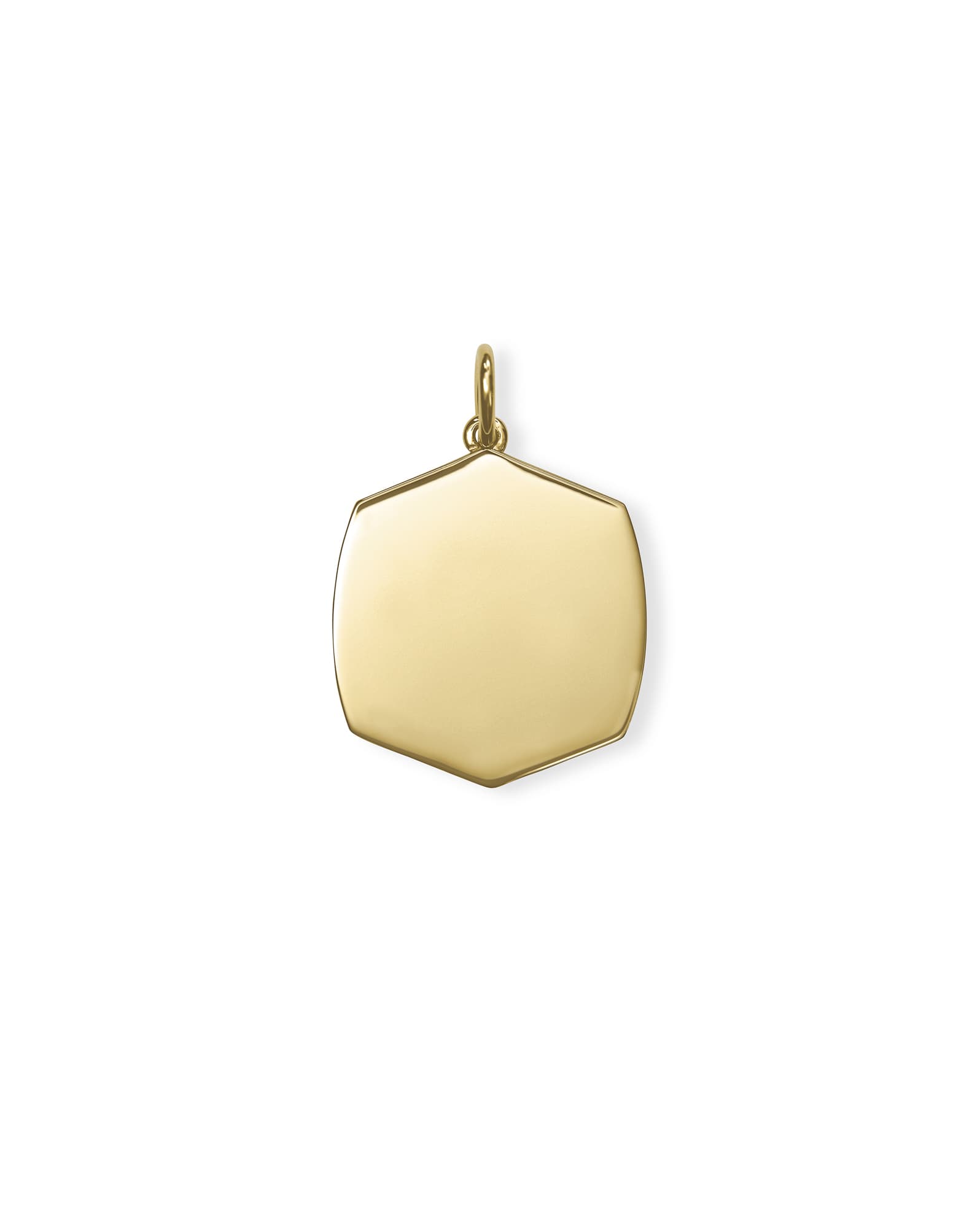 Davis Small Charm in 18k Gold Vermeil