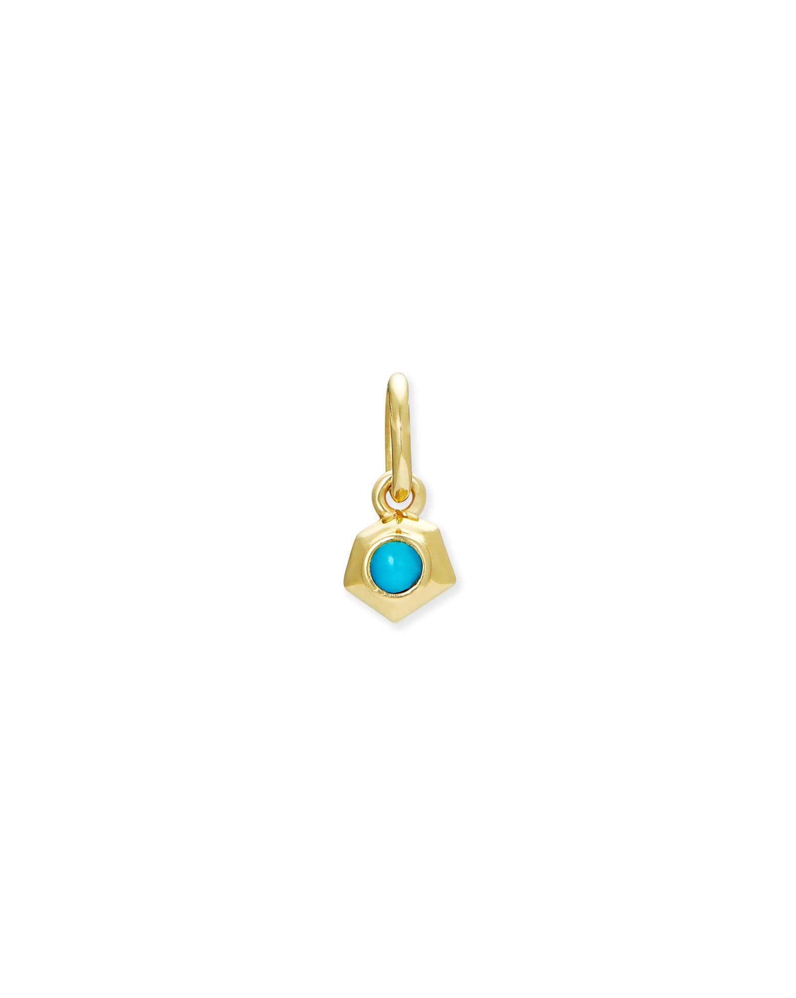 Blaire 18k Gold Vermeil Charm in Turquoise