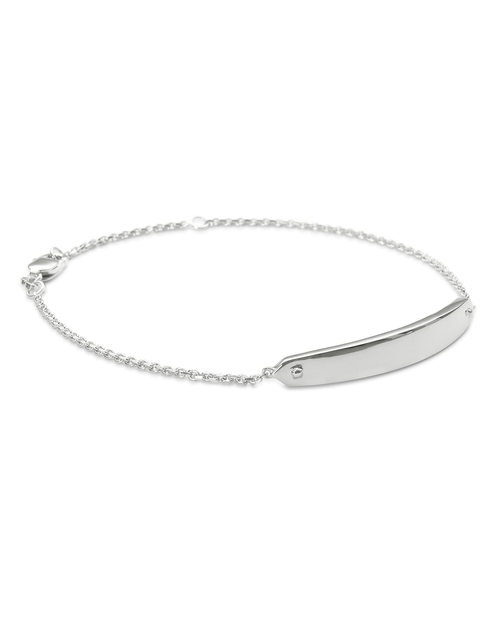Mattie Bar Delicate Bracelet in Sterling Silver