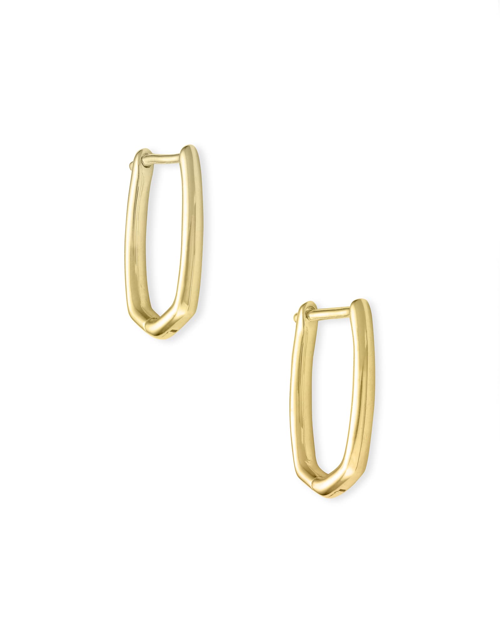Ellen Huggie Earrings in 18k Gold Vermeil