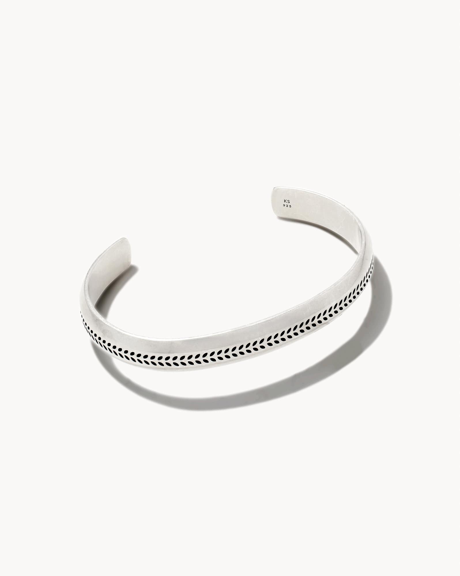 Hicks Cuff Bracelet in Oxidized Sterling Silver