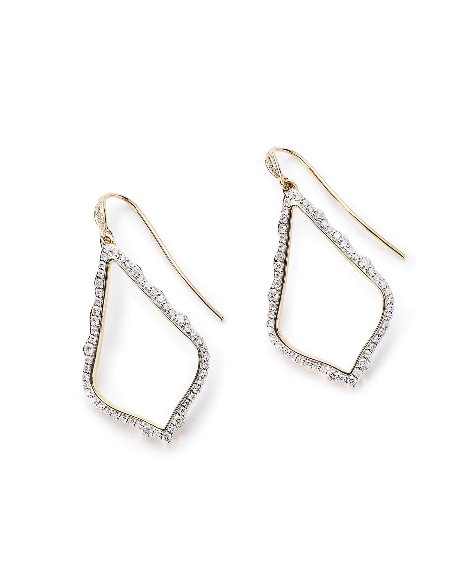 Sophia Pave Diamond Drop Earrings