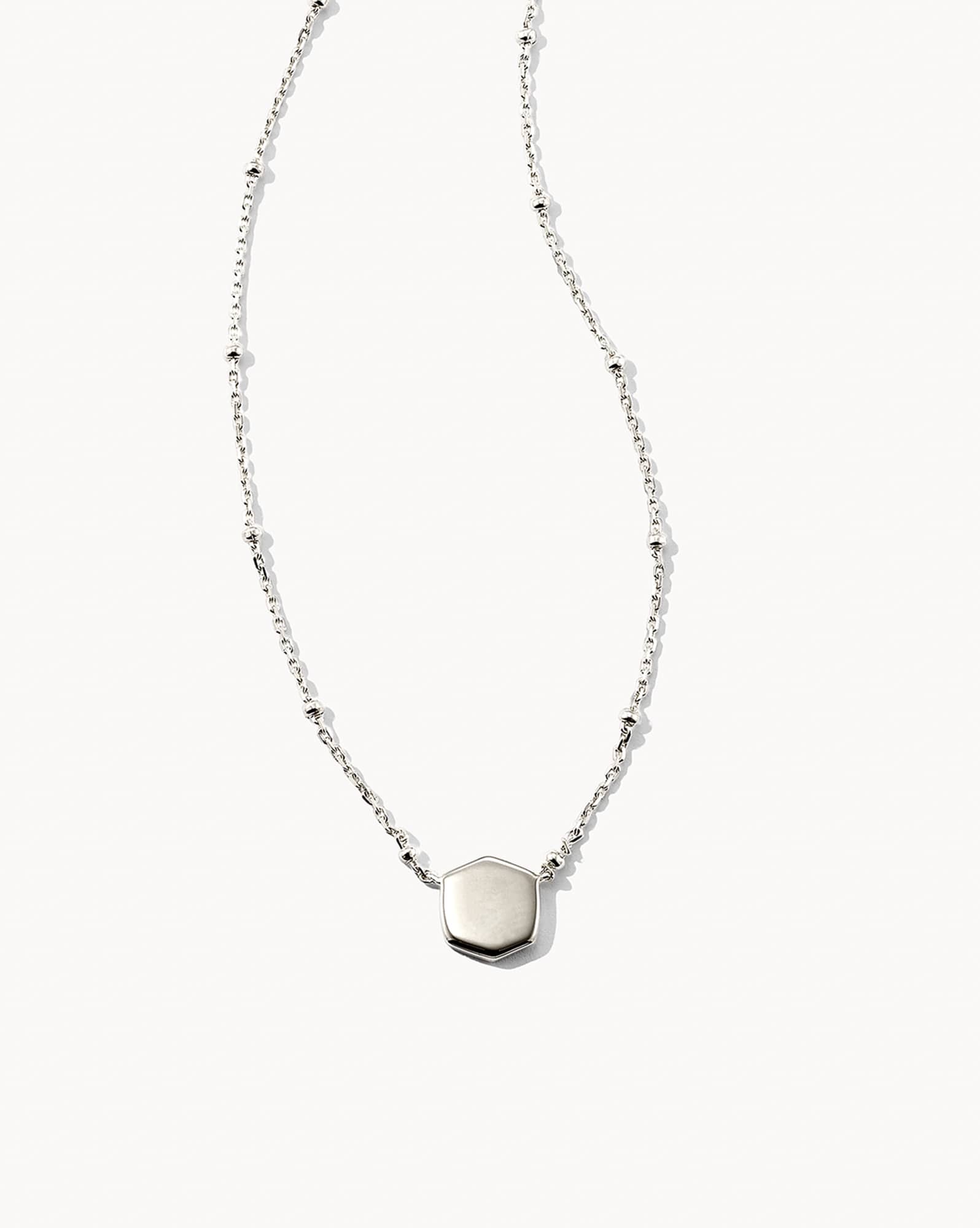 Davis Satellite Pendant Necklace in Sterling Silver